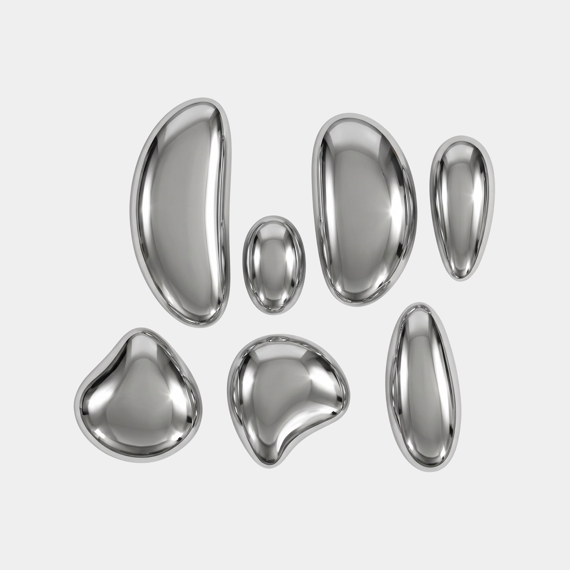 Hartland Silver Abstract Sculpture - 37cm