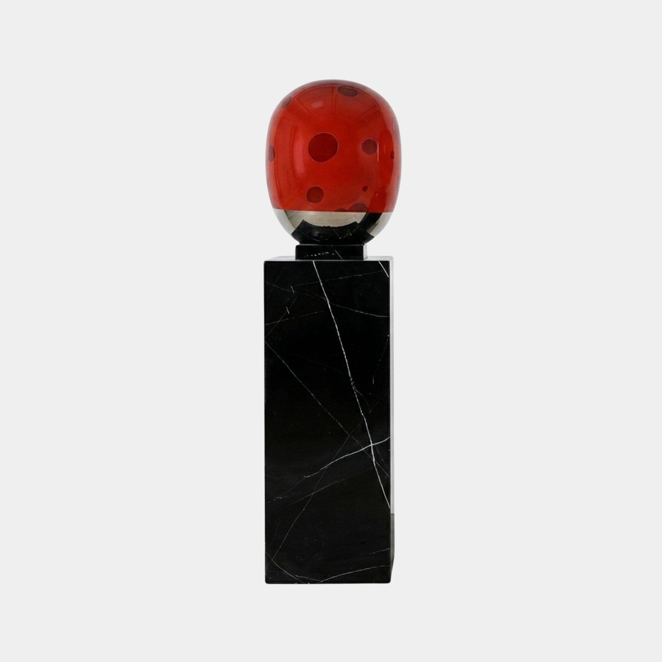 Hazeford Red & Black Abstract Sculpture - 140cm