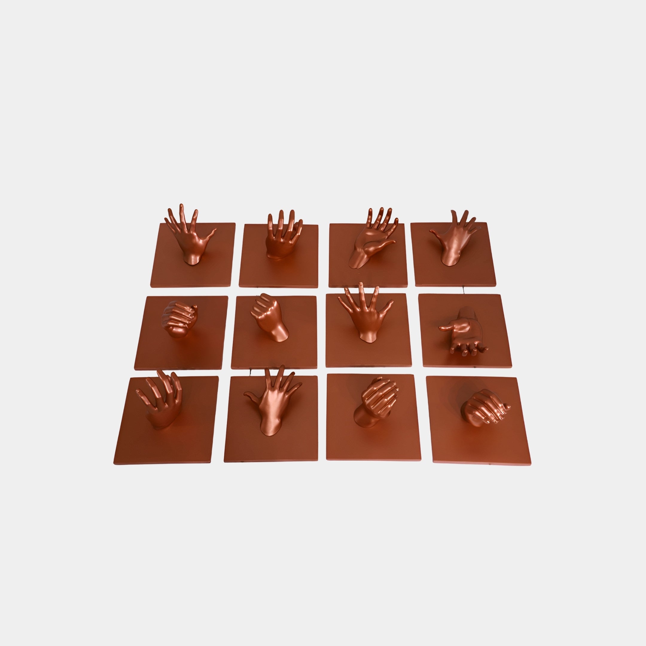 Ridthorpe Brown Abstract Wall Art - 40cm