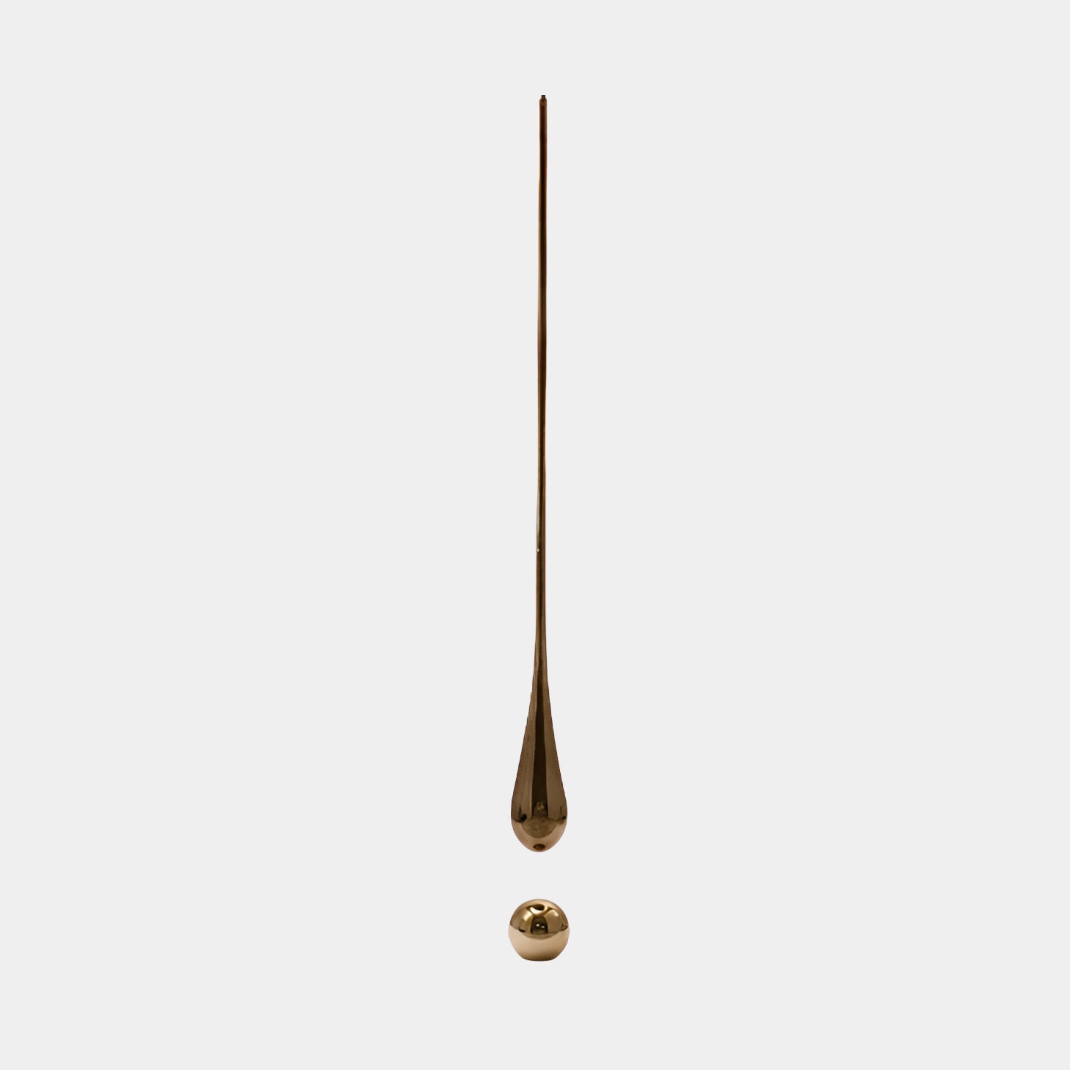 Ridwood Gold Water Drop Sculpture - 180cm