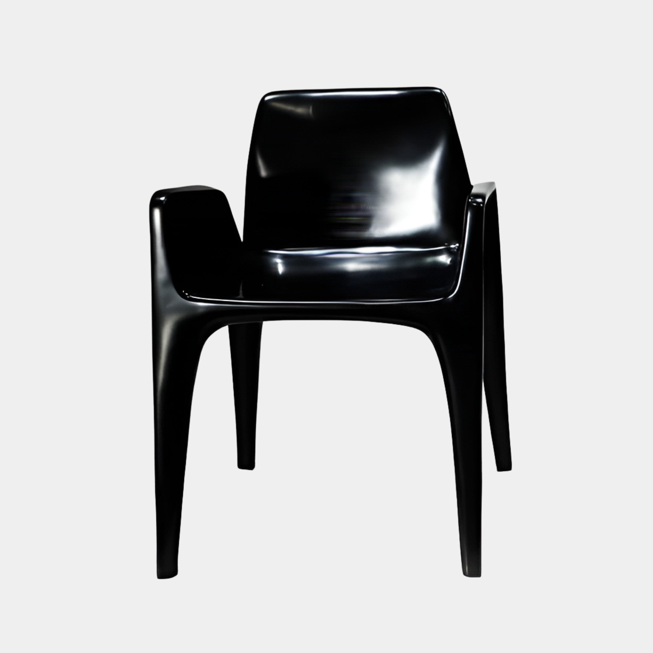 Hazemarsh Black Armchair - 81cm