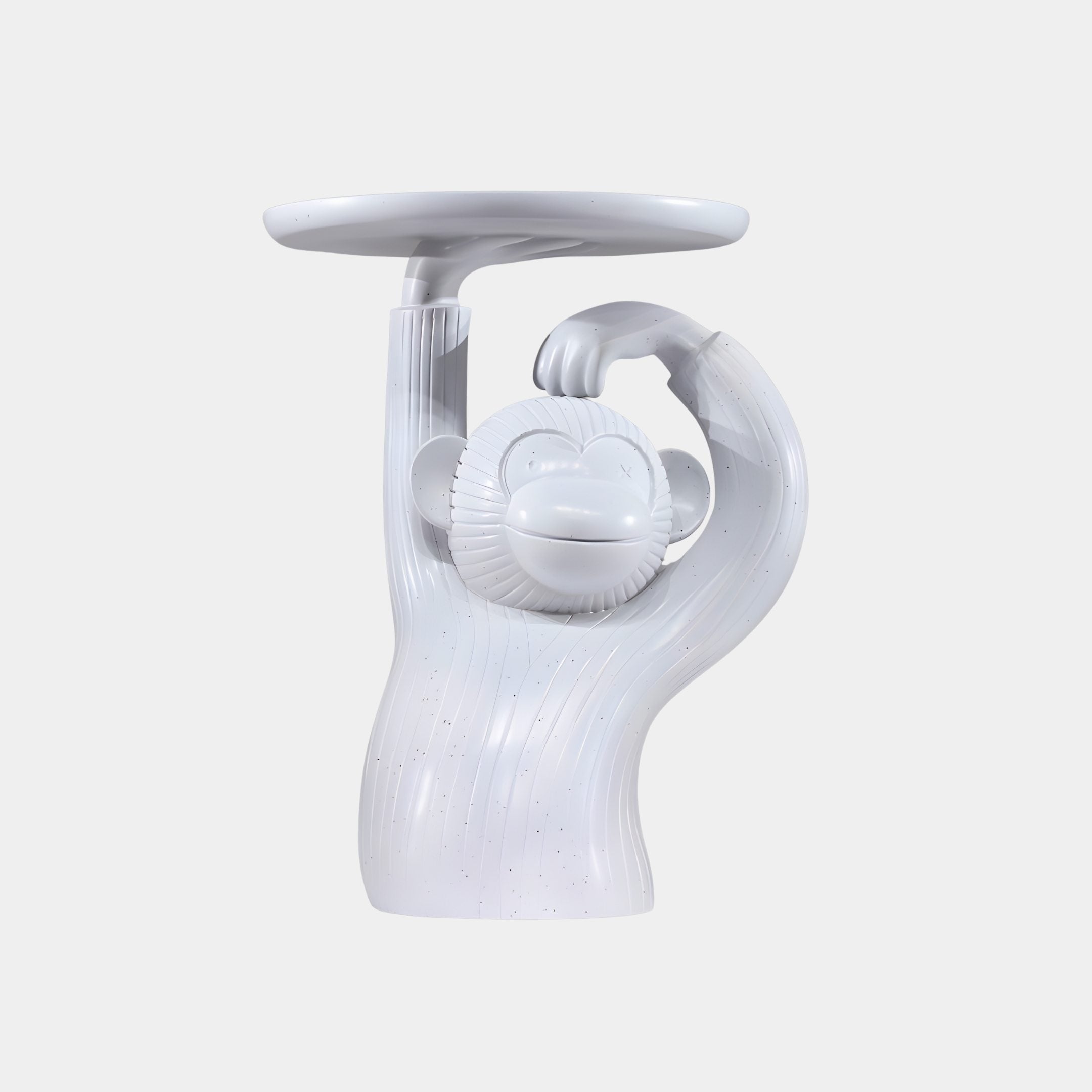 Holtmarsh White Monkey Side Table - 60cm
