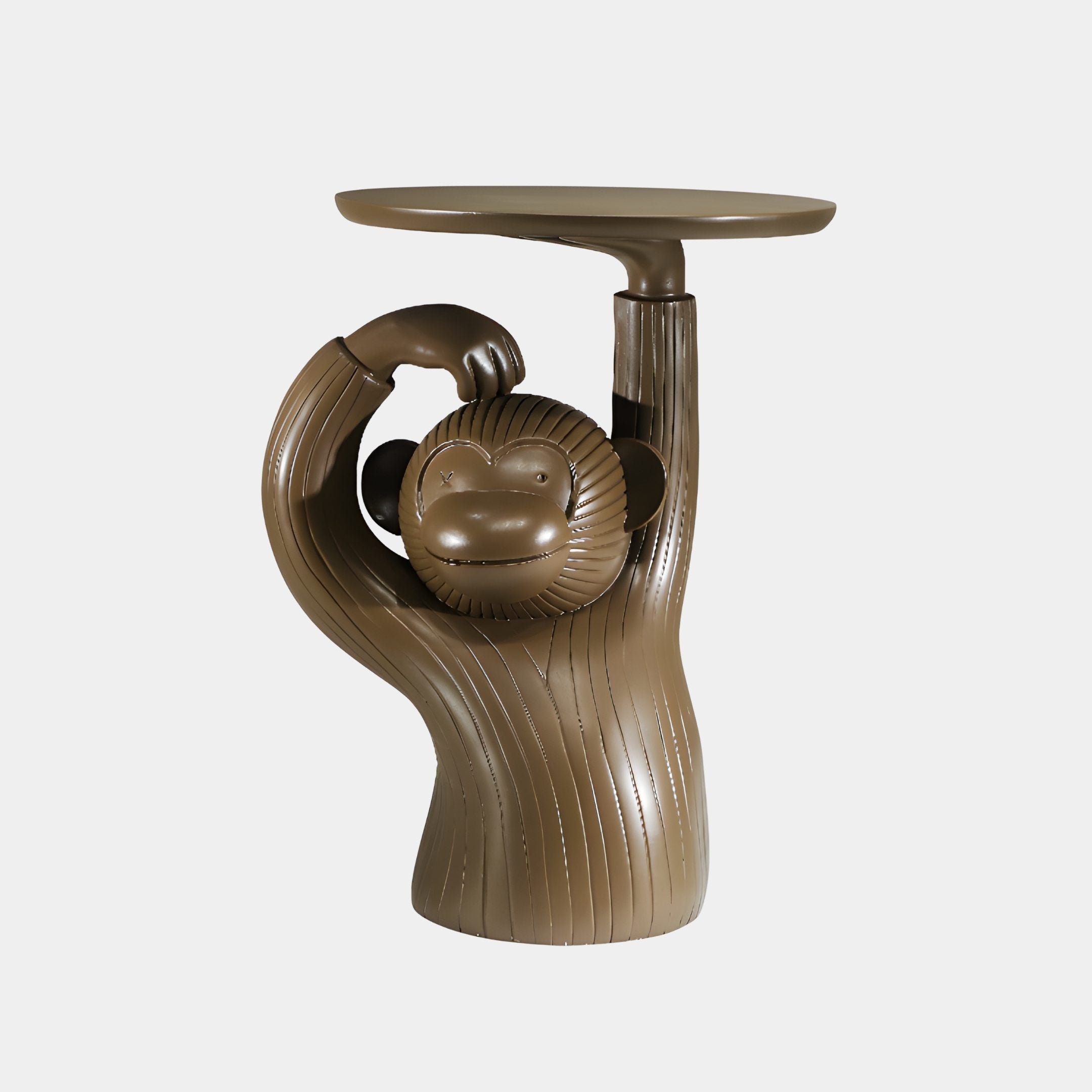 Holtbrook Bronze Monkey Side Table - 60cm