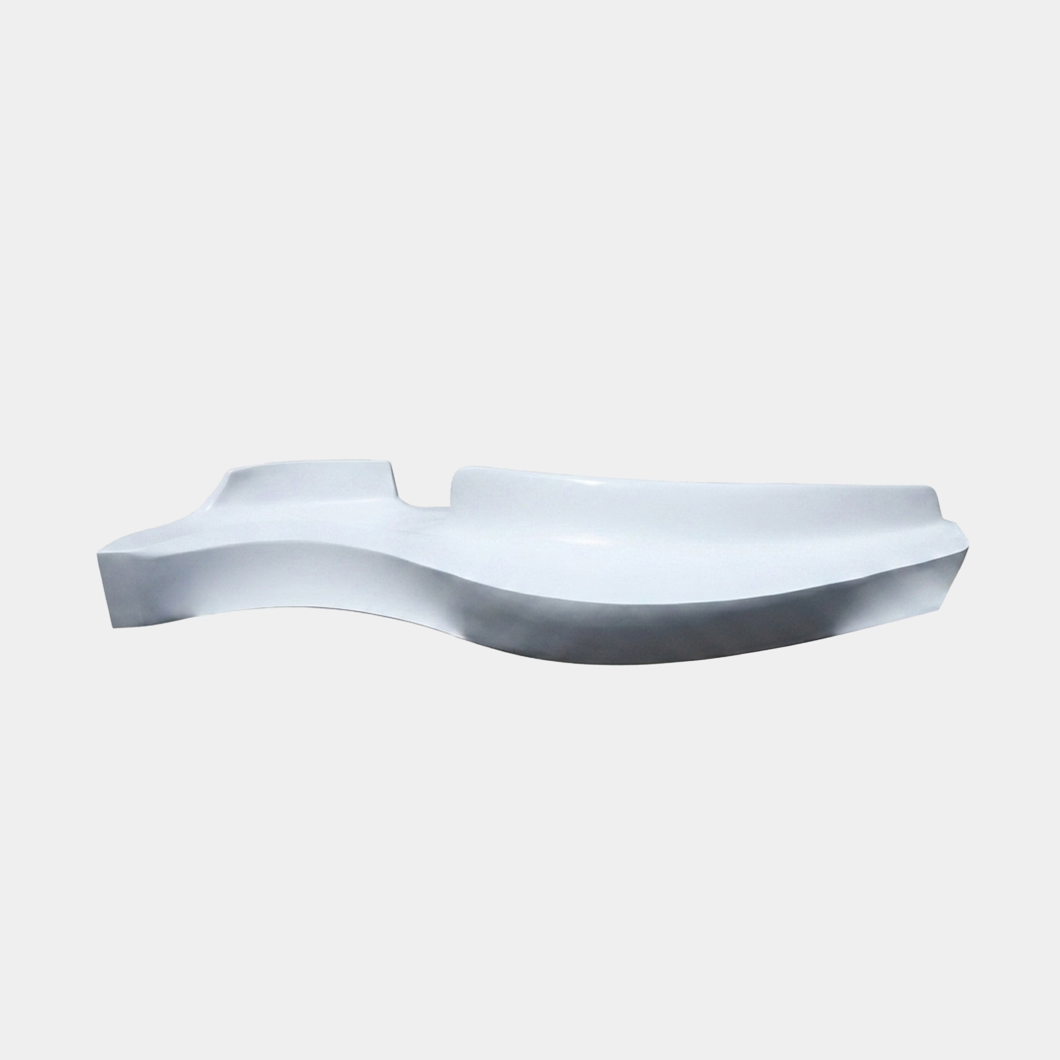 Kelmarsh White Organic Console Table - 450cm
