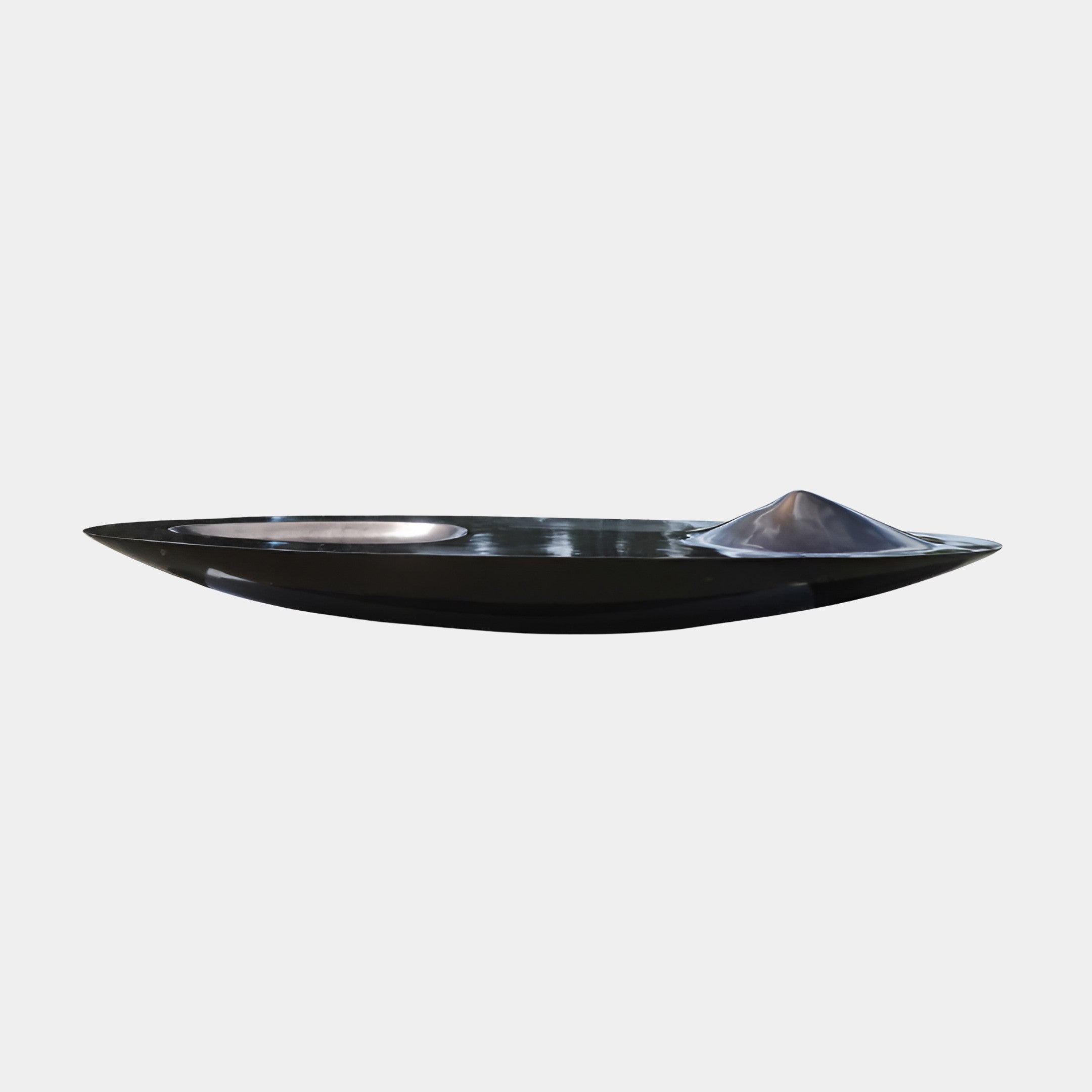 Kelbrook Black Boat Coffee Table - 590cm
