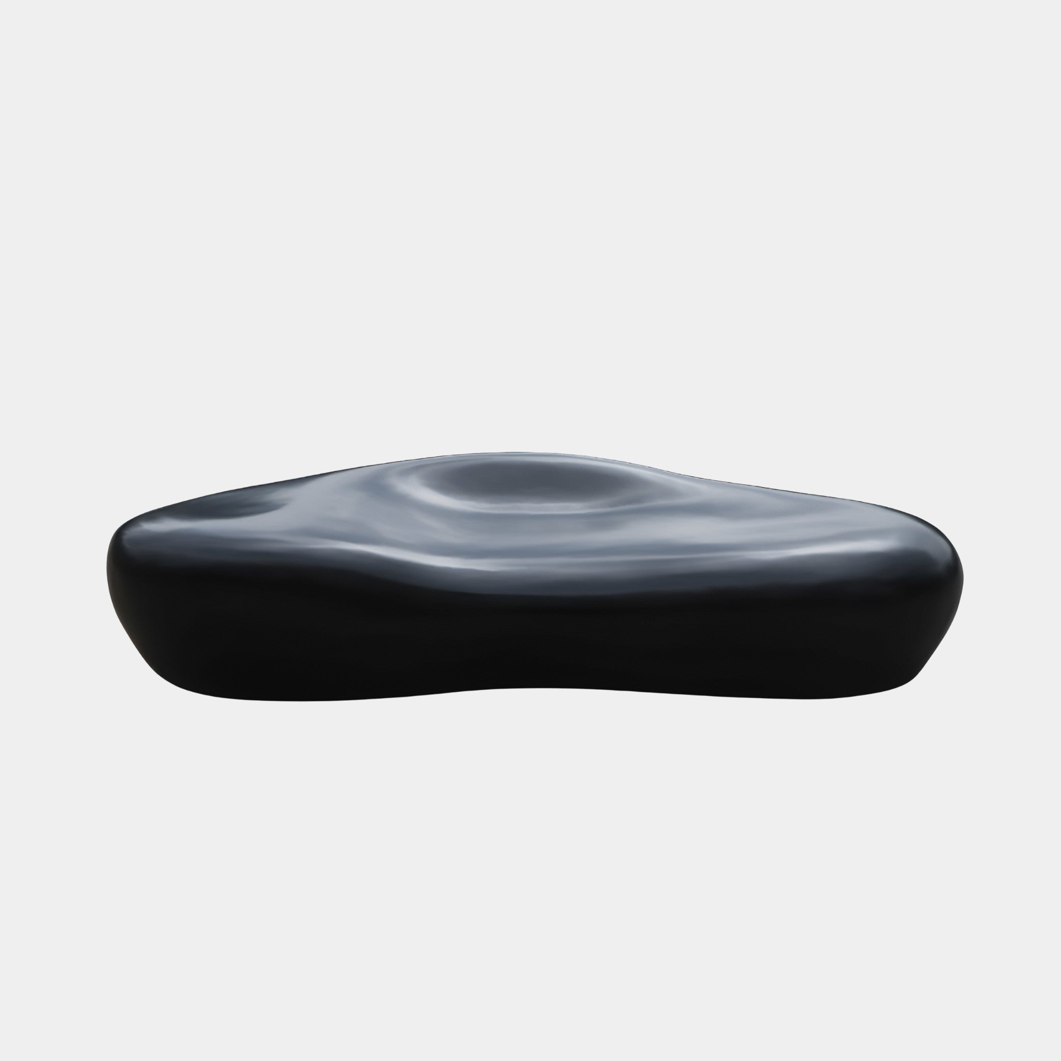 Langend Black Organic Coffee Table - 230cm