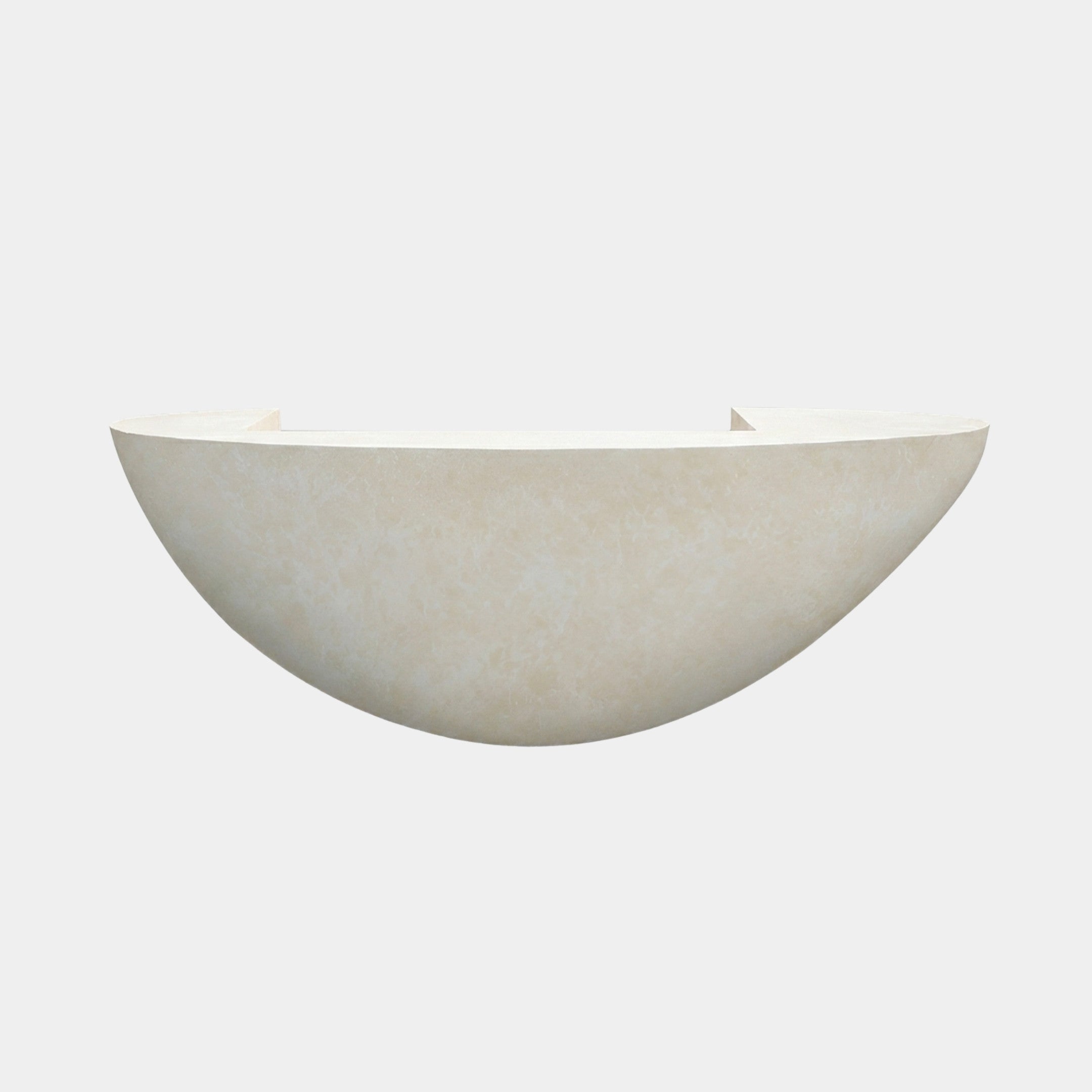 Langfold White Boat Console Table - 250cm