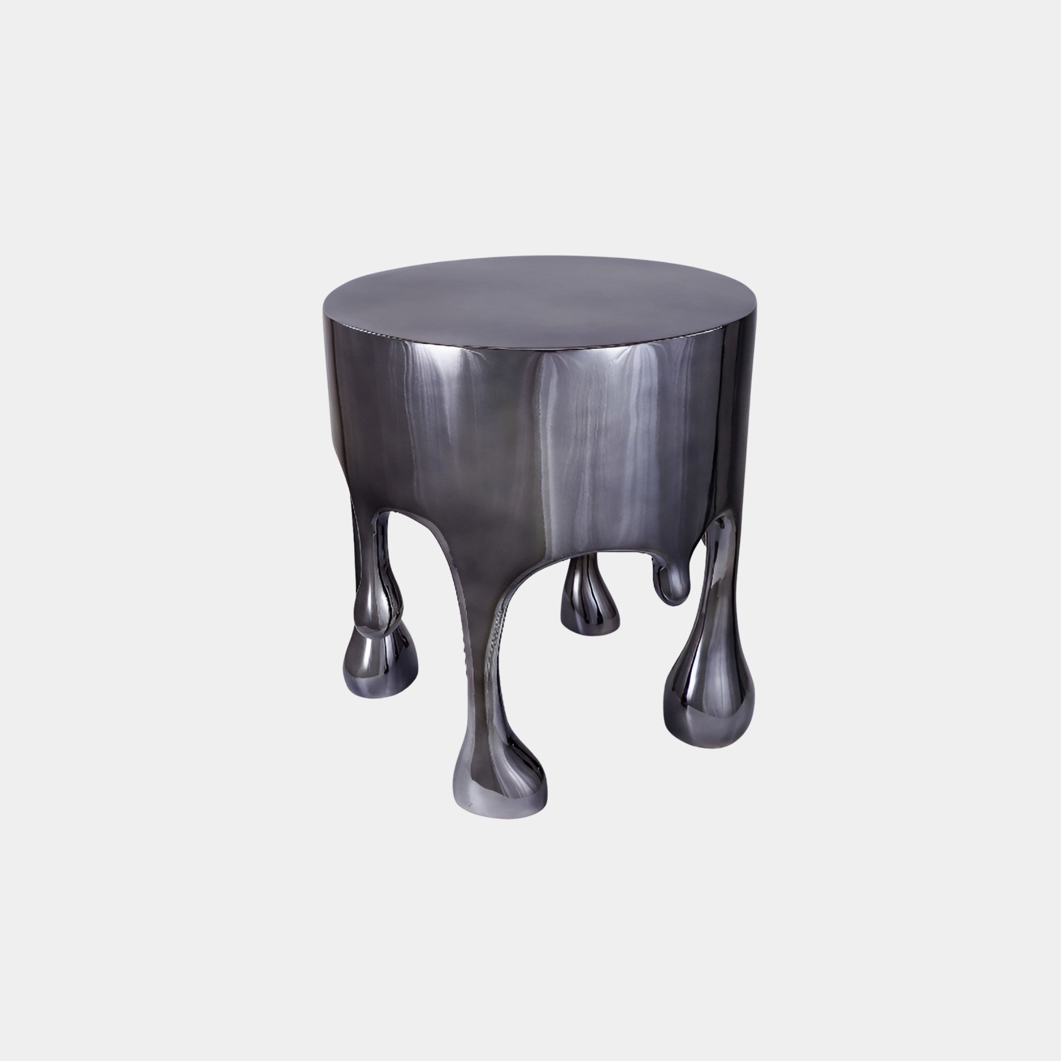 Langshaw Silver Side Table - 66cm