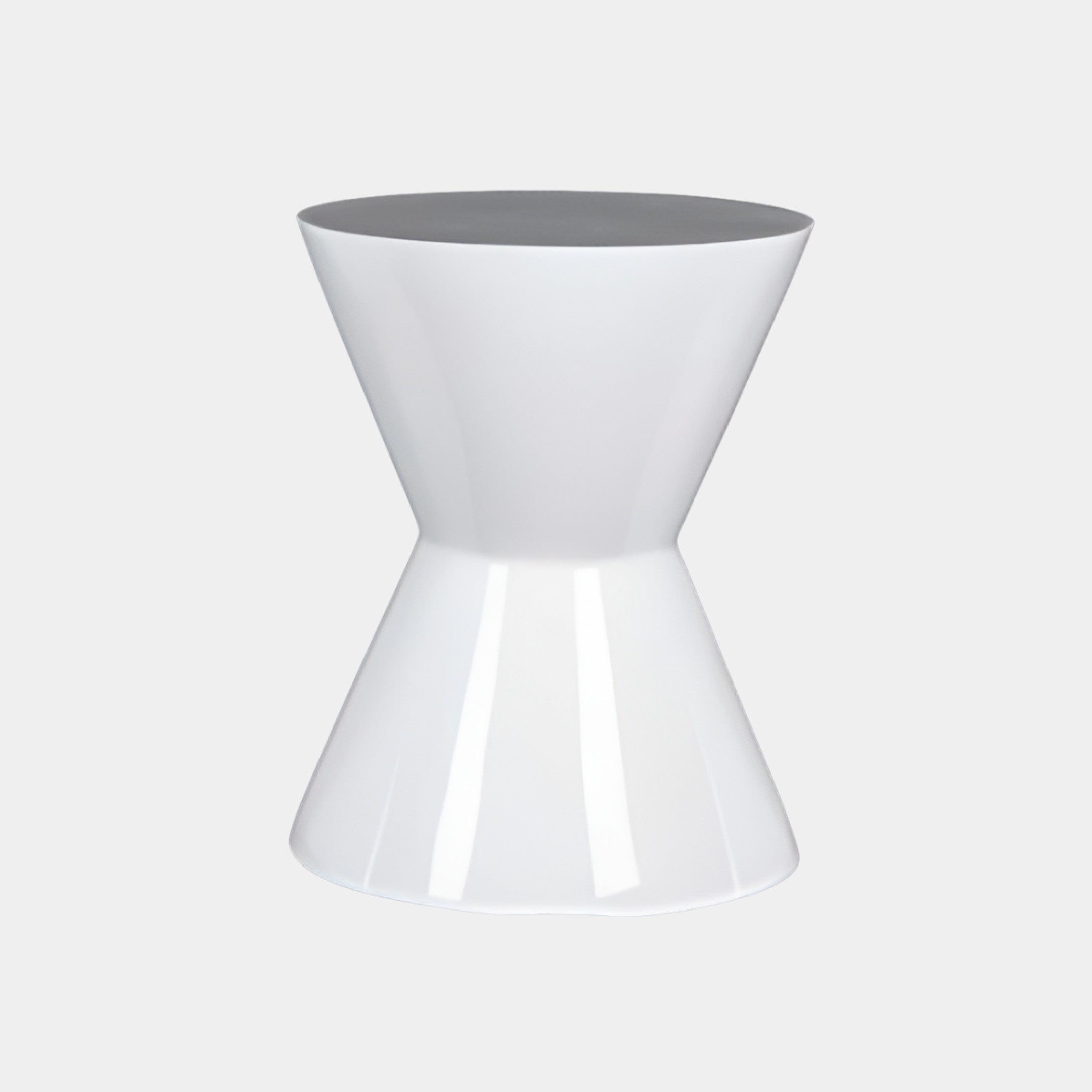 Marborough White Stool - 45cm