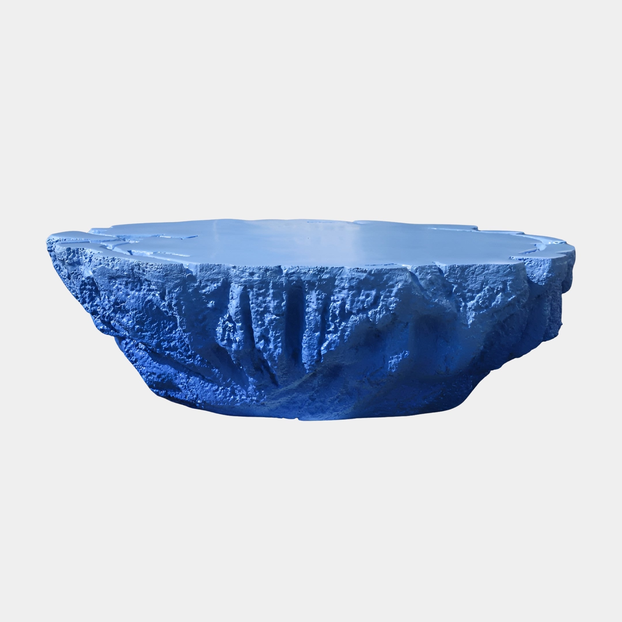 Marmarsh Blue Oval Coffee Table - 130cm
