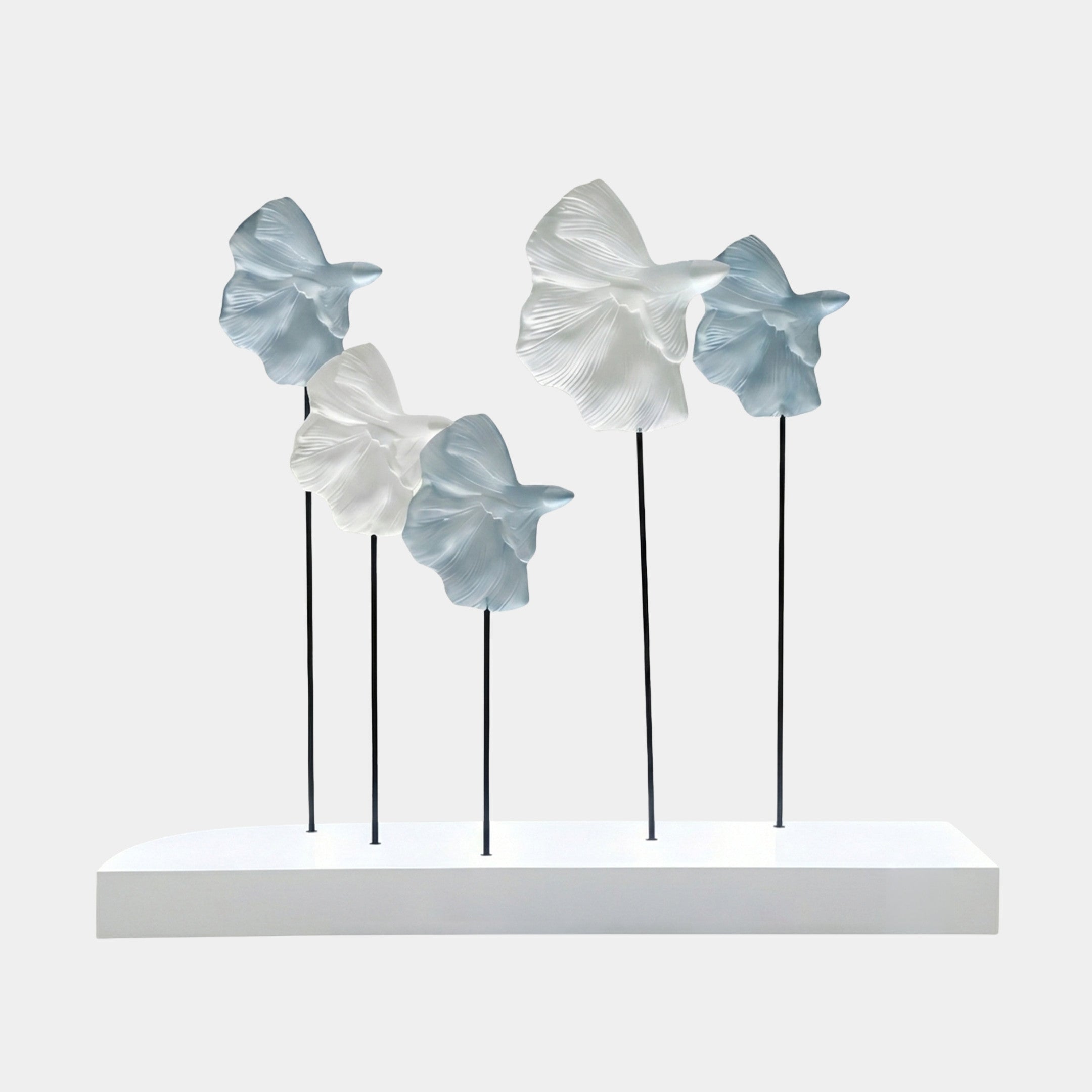 Marstone White Flower Side Table - 280cm