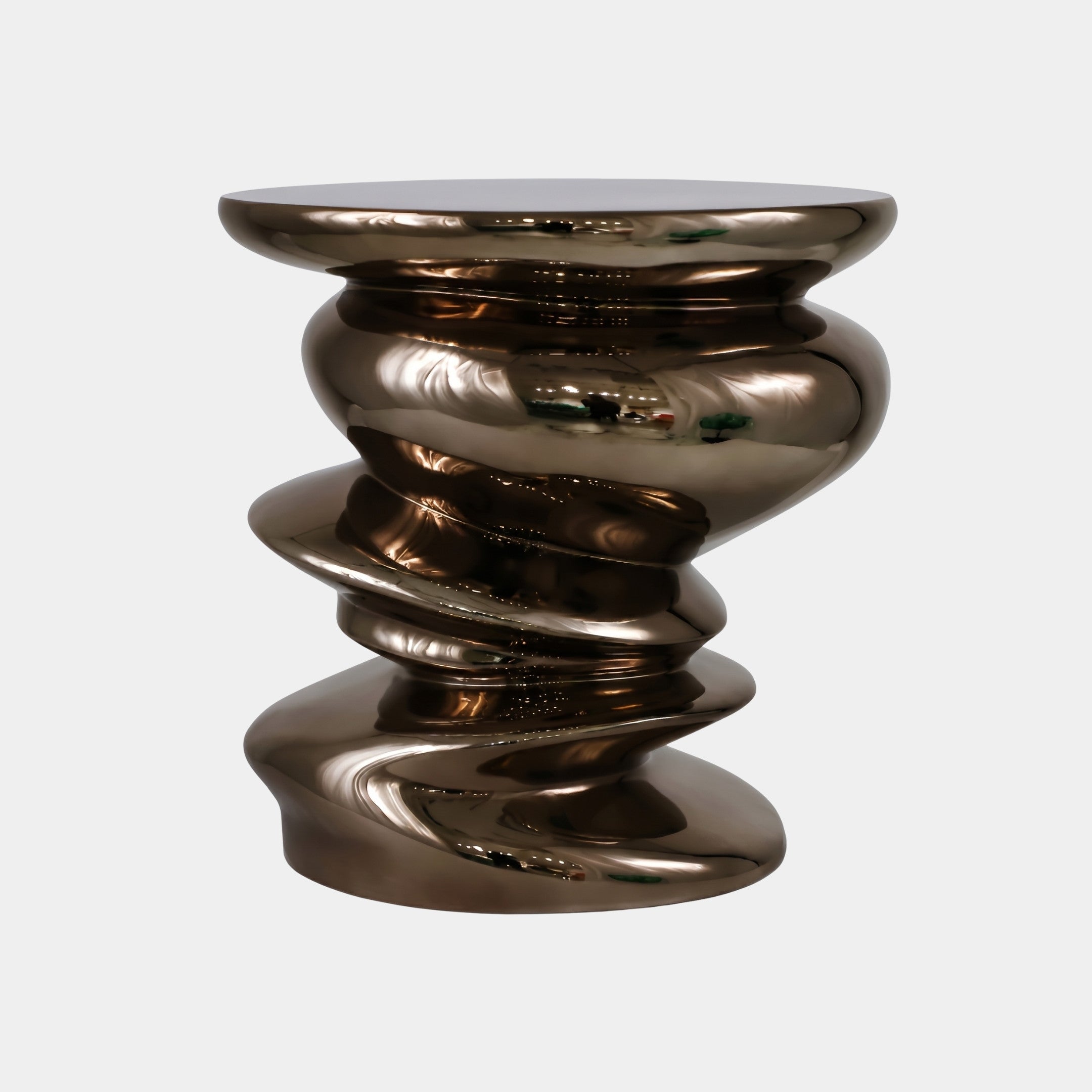 Marhope Bronze Pebble Stool - 50cm