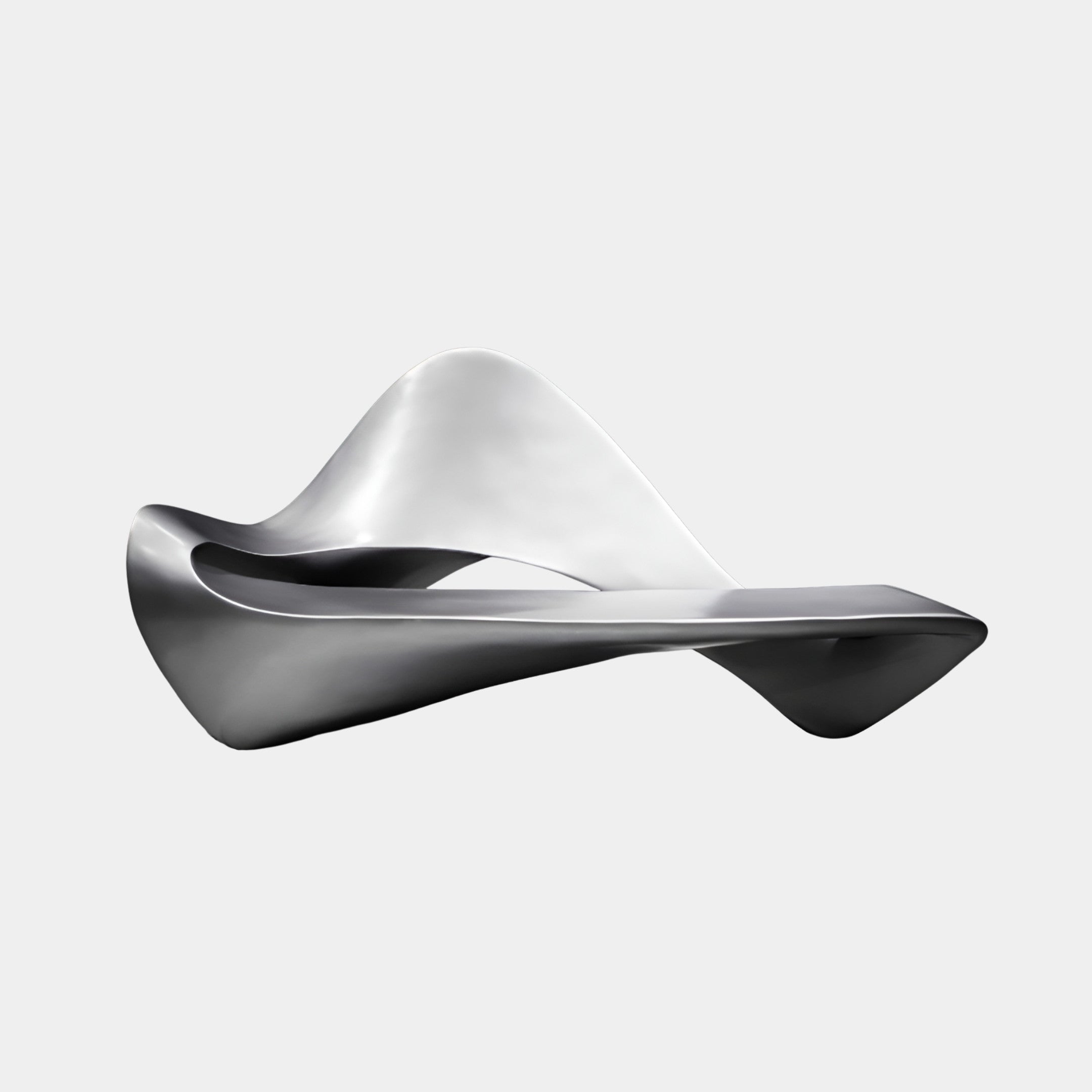 Marwich Black & White Organic Chair - 240cm