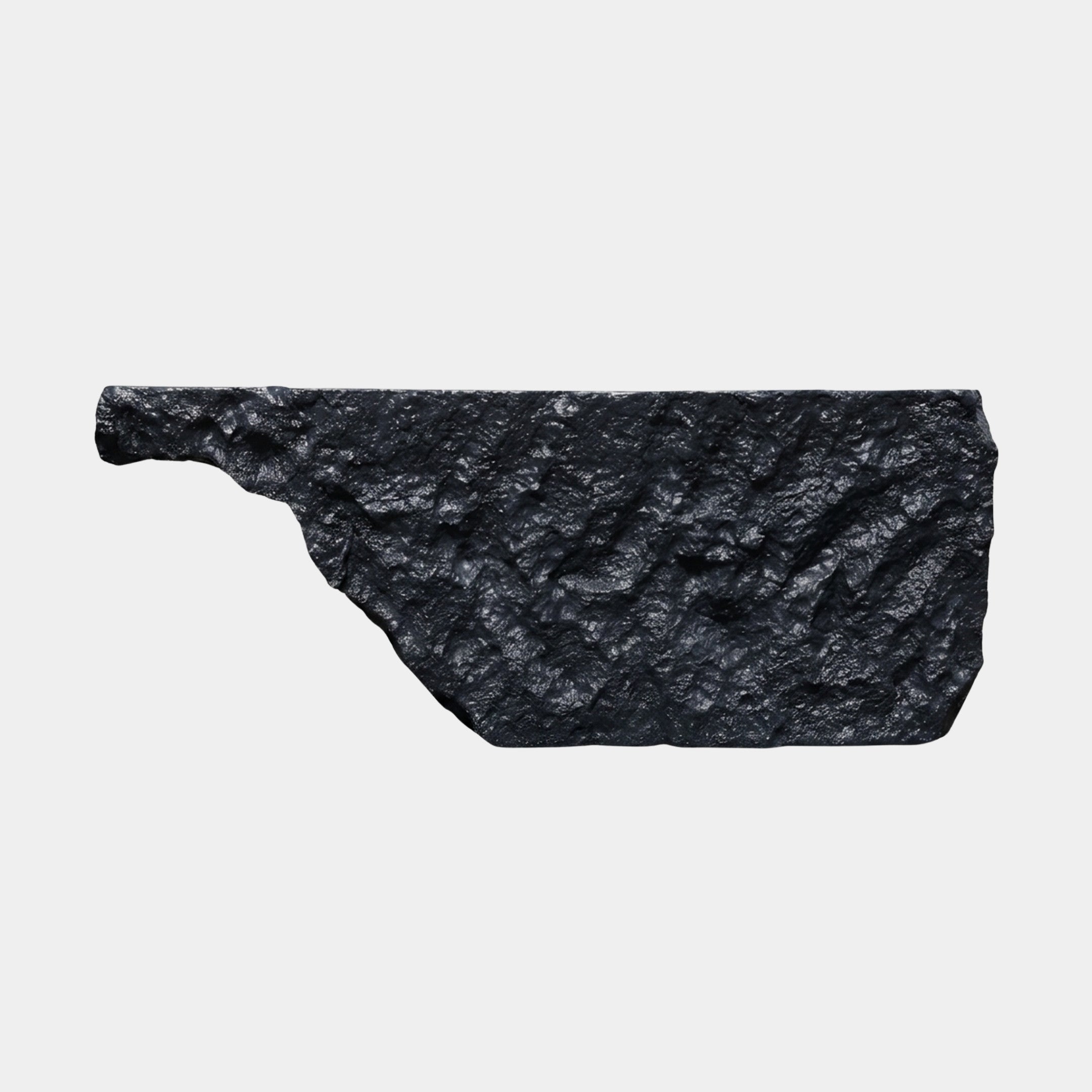 Melhall Black Slab Console Table - 230cm