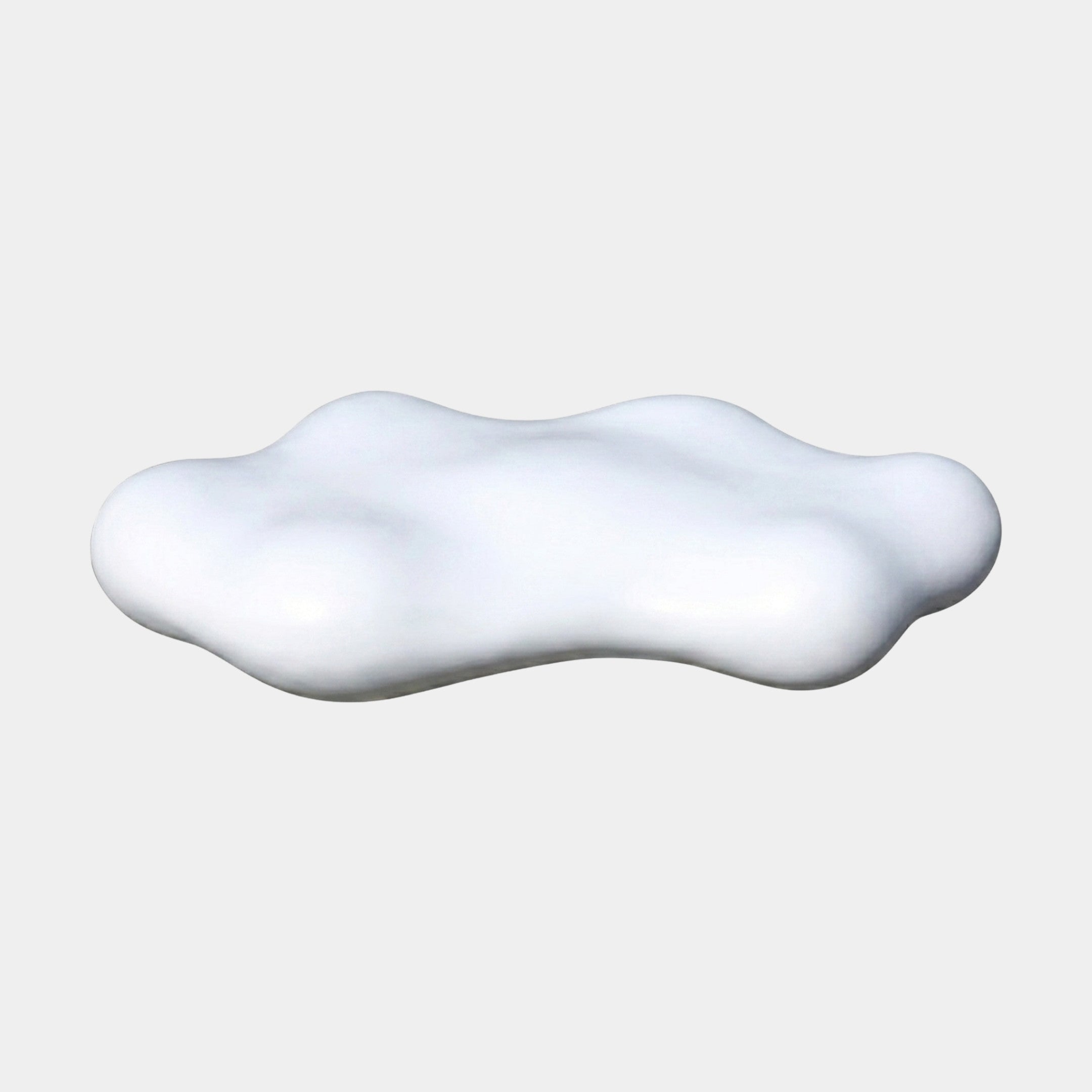 Mellow White & Gold Cloud Bench - 320cm