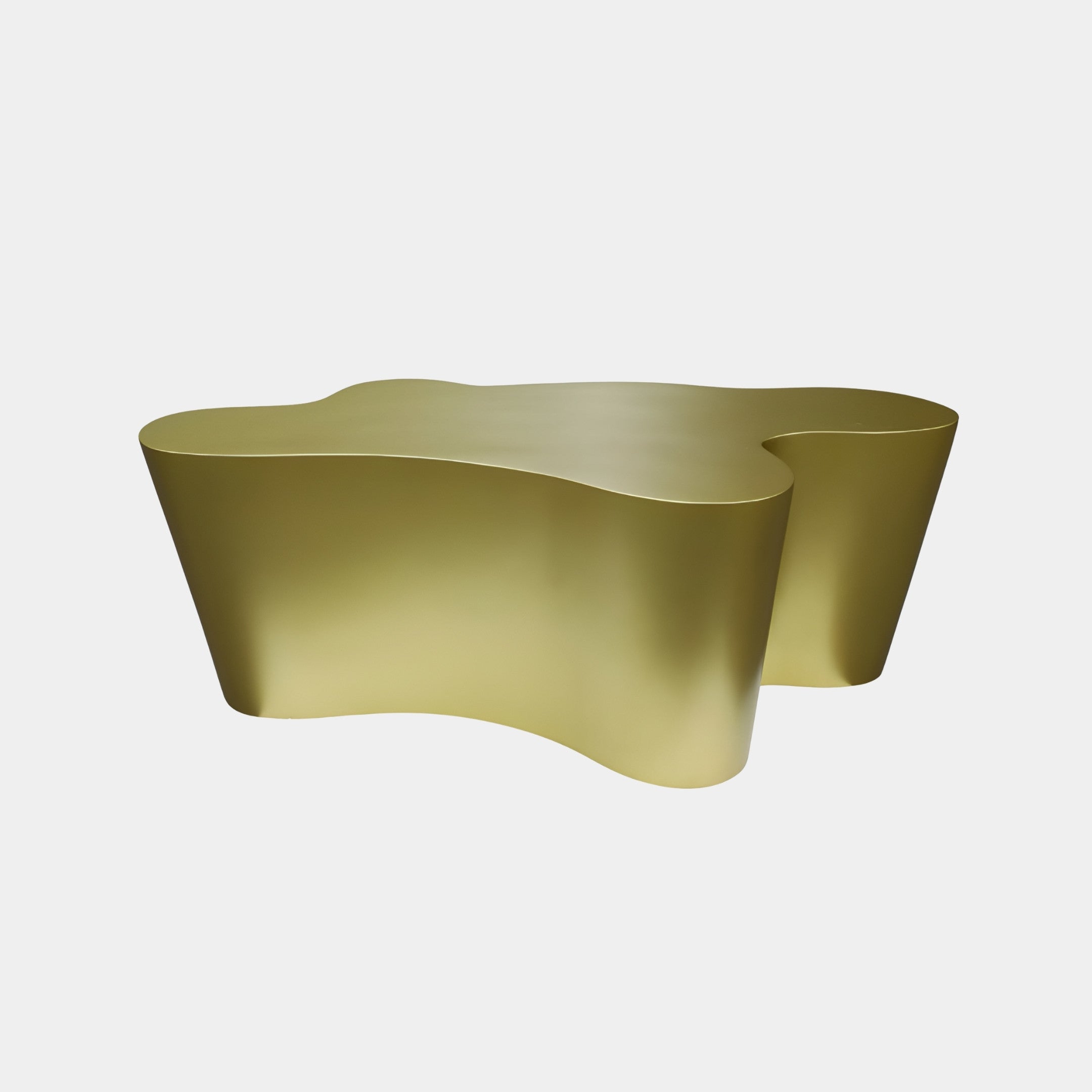 Melside Gold & Green Pebble Coffee Table - 130cm