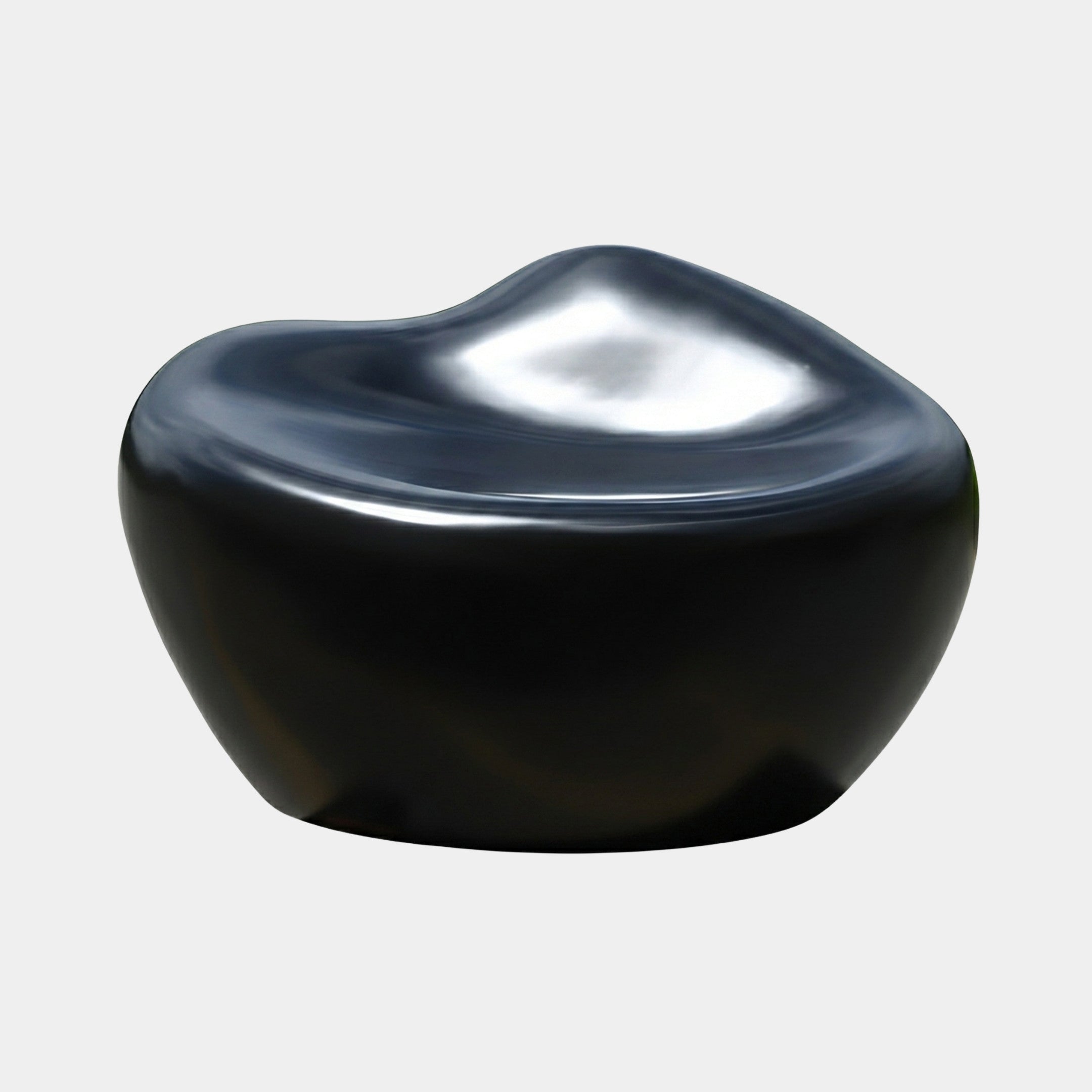 Norfold Black Pebble Stool - 90cm