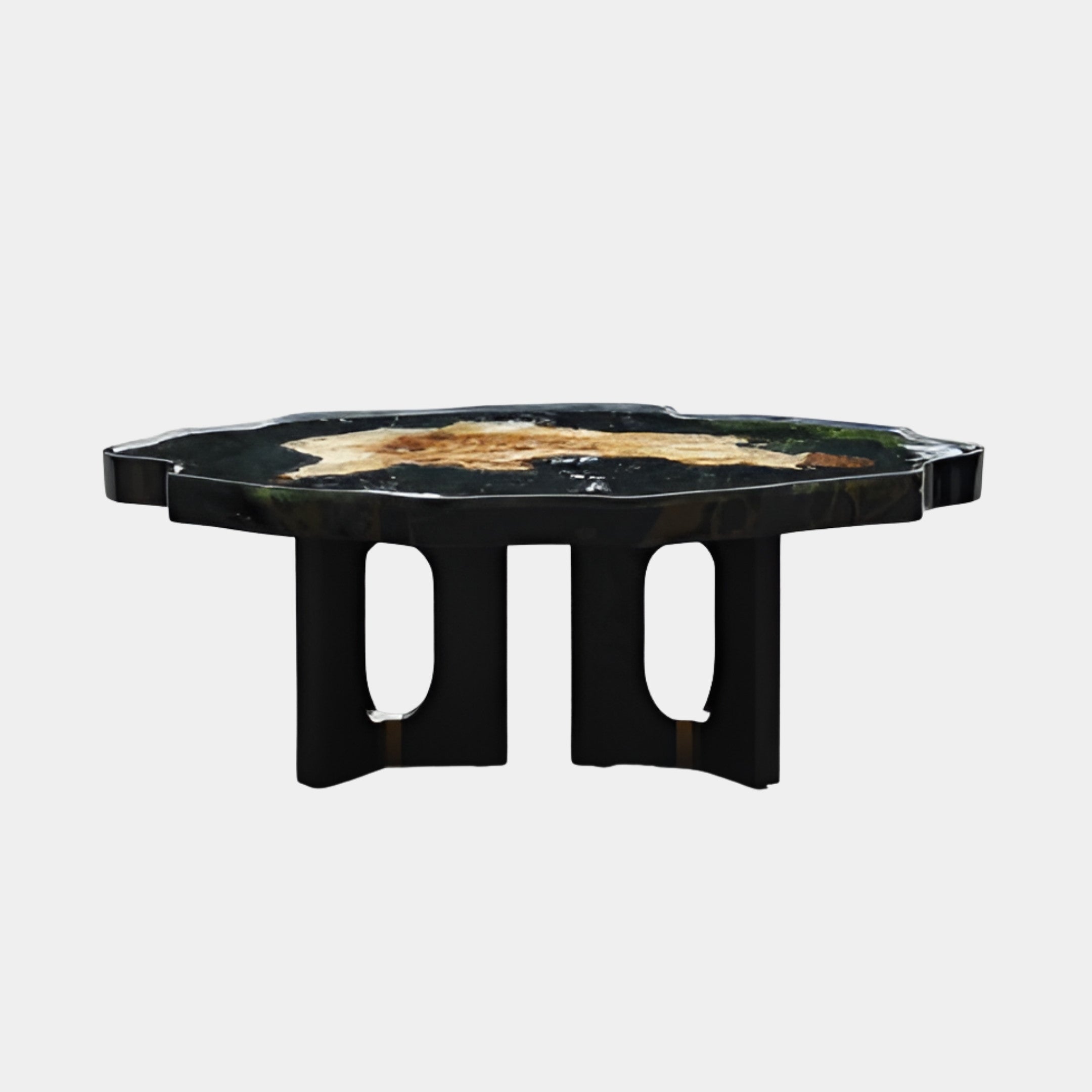 Norhope Black Coffee Table - 114cm