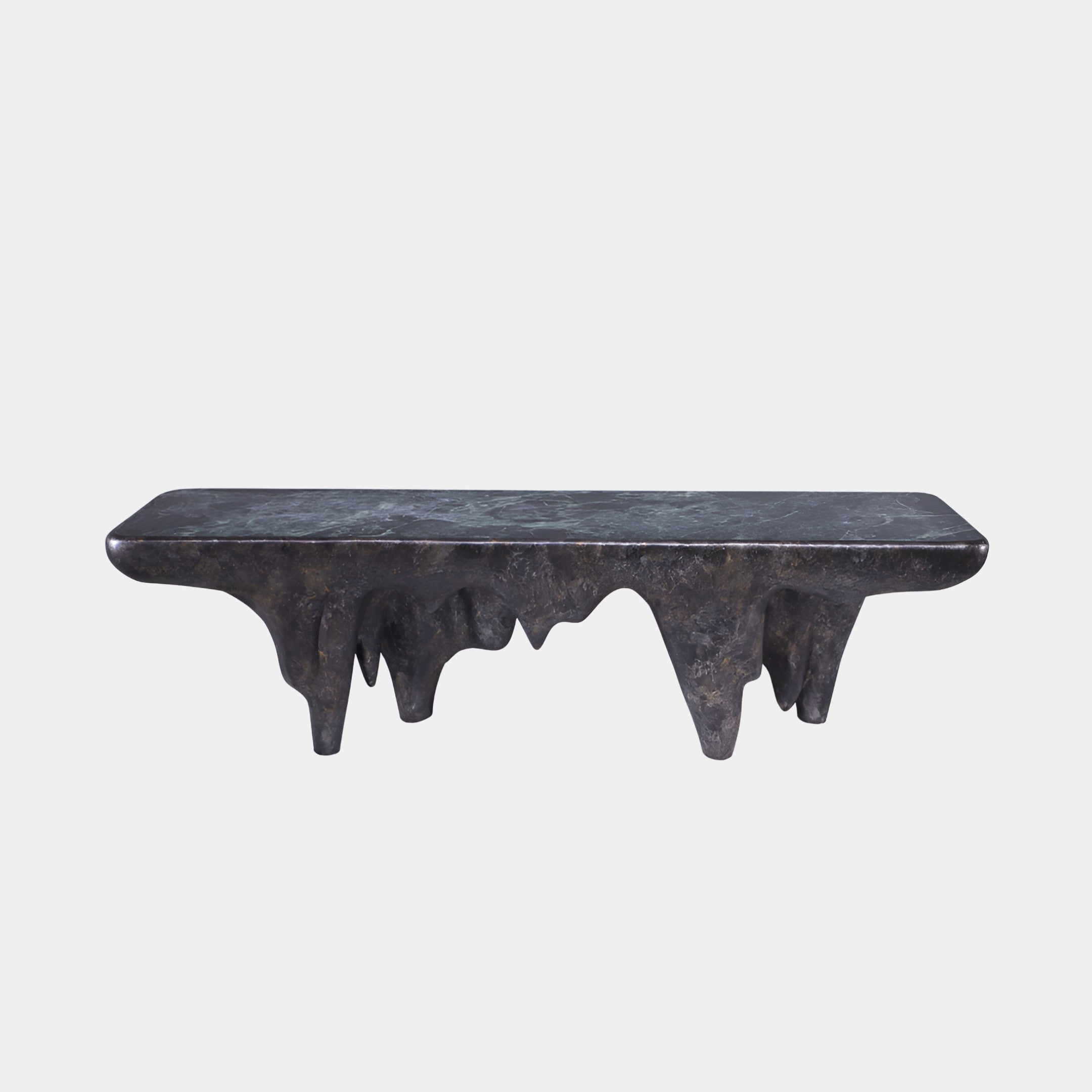Norside Black Slab Console Table - 175cm