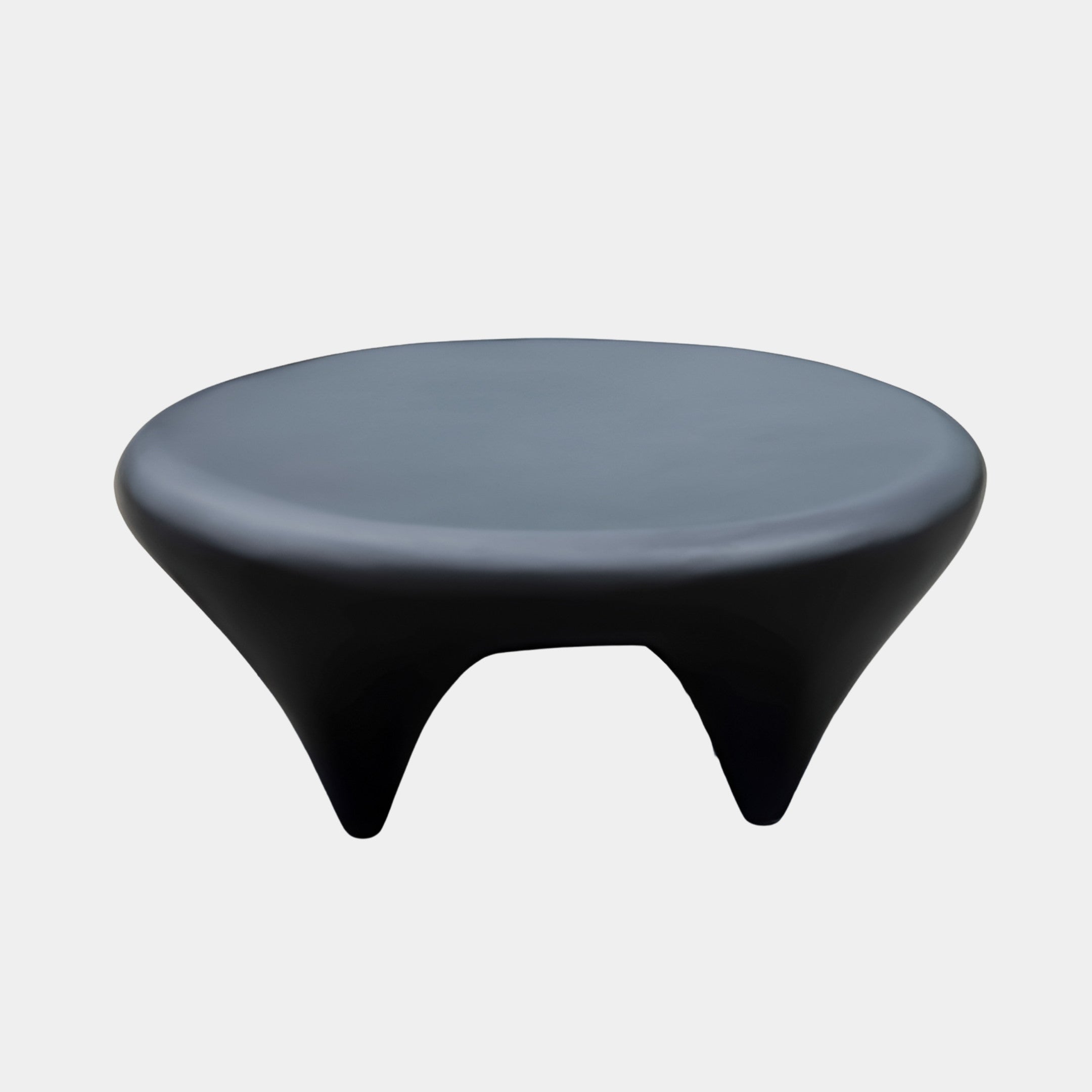 Norstow Black Organic Coffee Table - 80cm