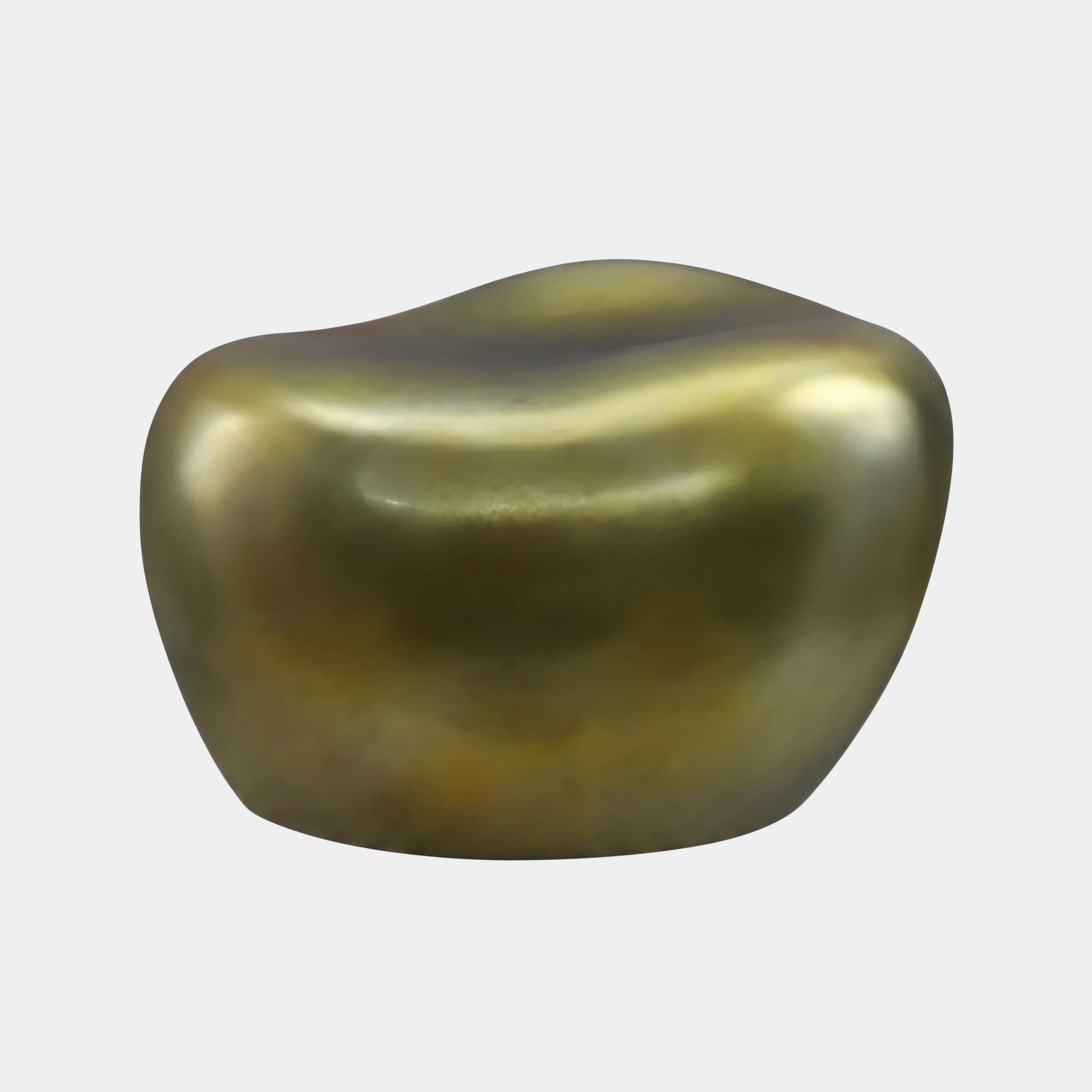 Oakbury Gold & Green Pebble Coffee Table - 80cm