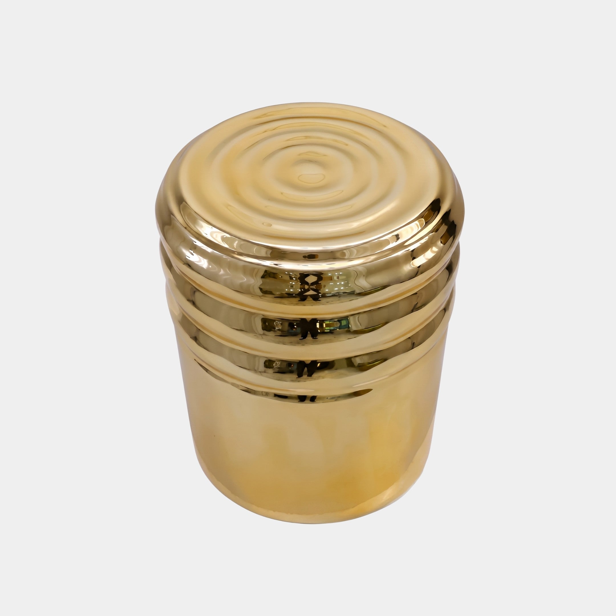 Oakend Gold Drum Stool - 45cm