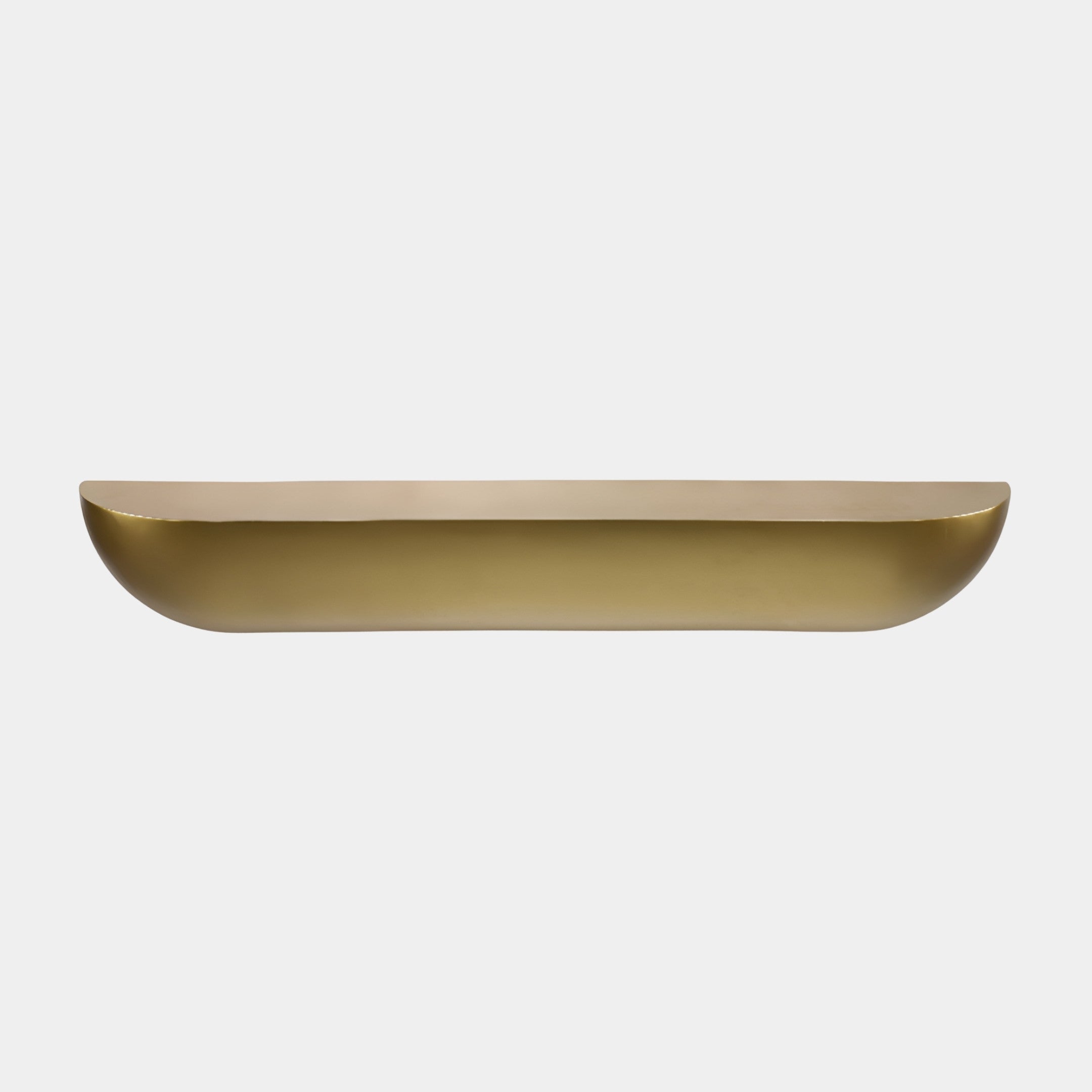 Oakstow Gold & Bronze Boat Coffee Table - 180cm