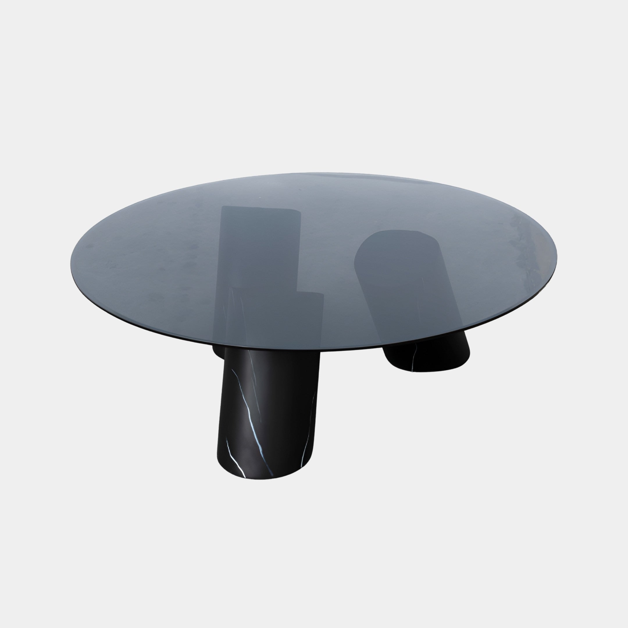 Pencote Grey Oval Coffee Table - 130cm