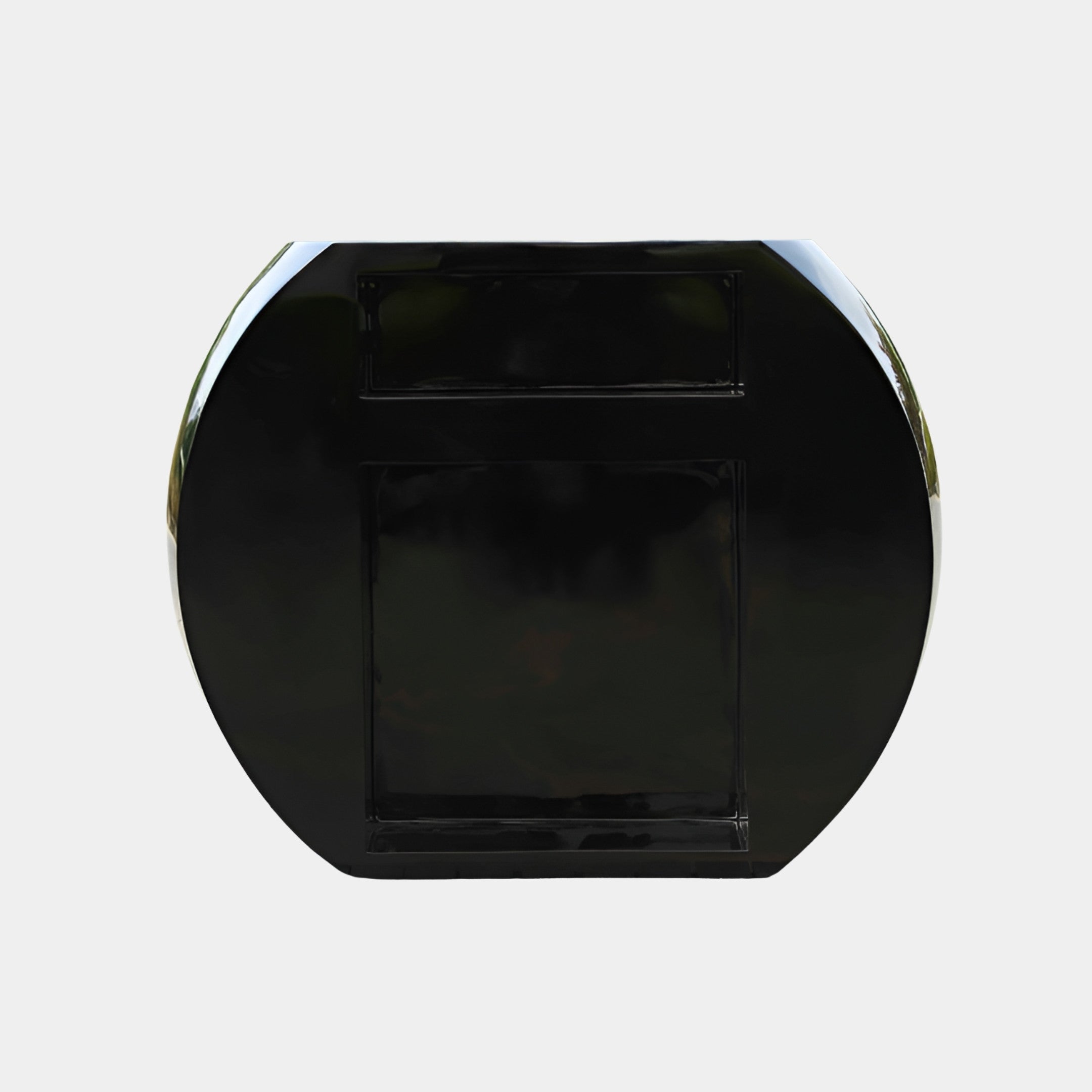 Penwold Black Drum Side Table - 120cm