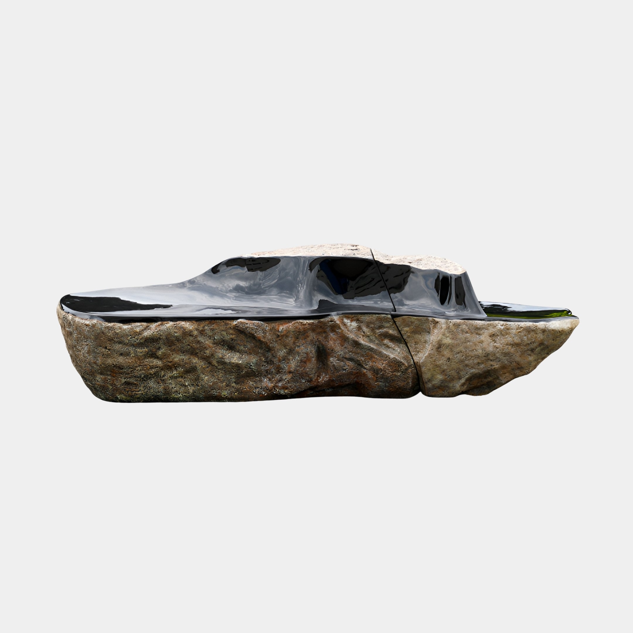 Penbury Grey Boat Coffee Table - 270cm