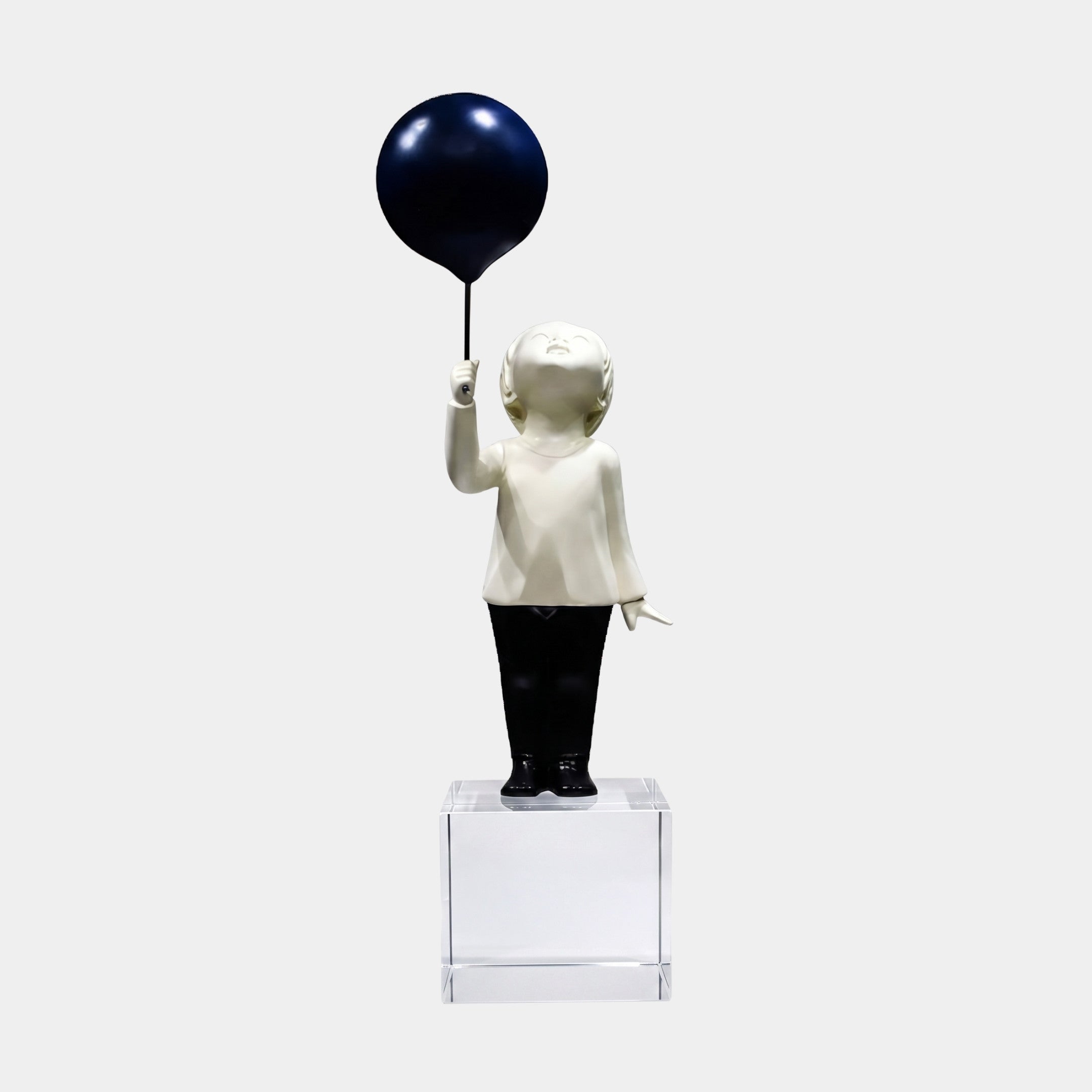 Ashthorpe Blue Child Sculpture - 140cm