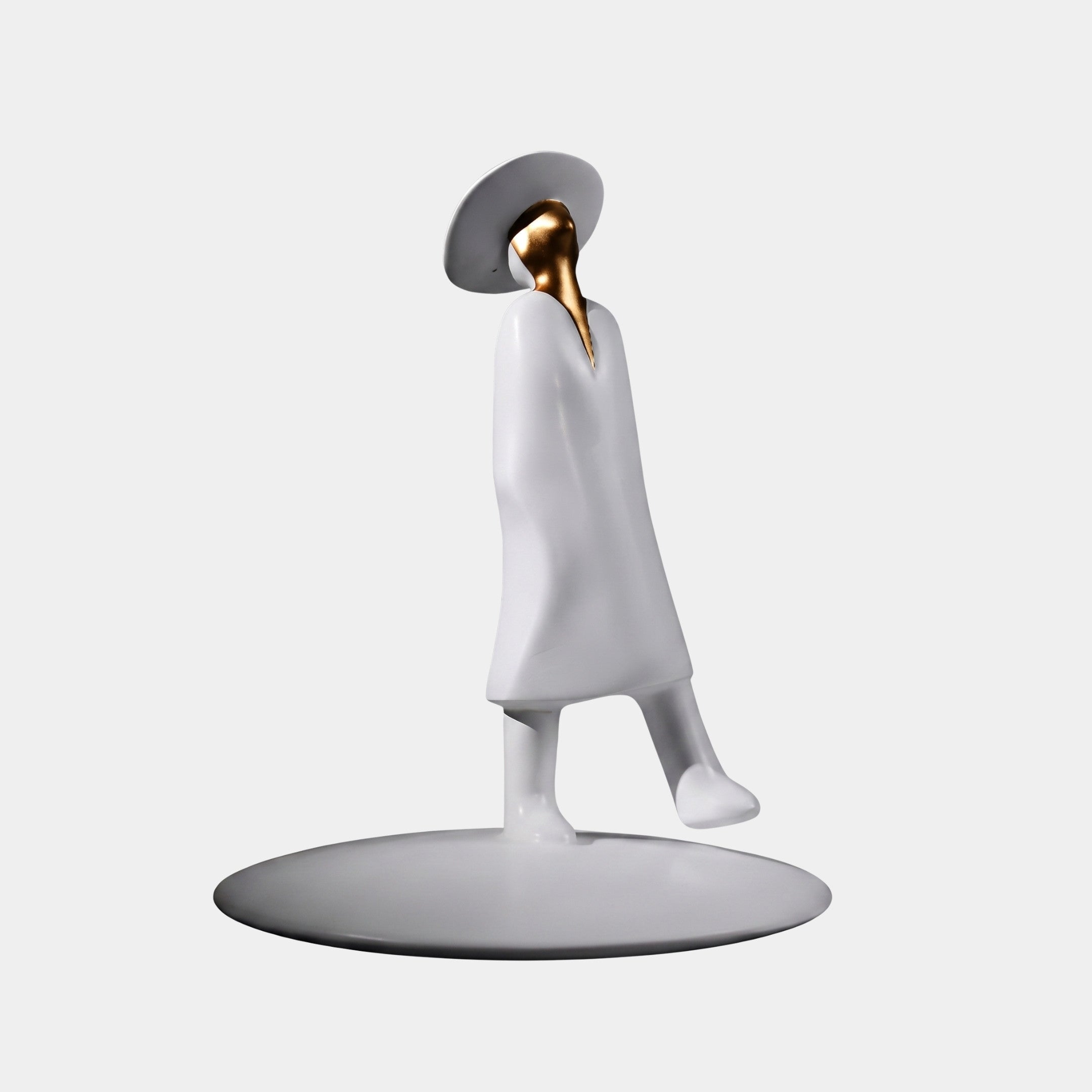 Ashford White Figure Sculpture - 42cm
