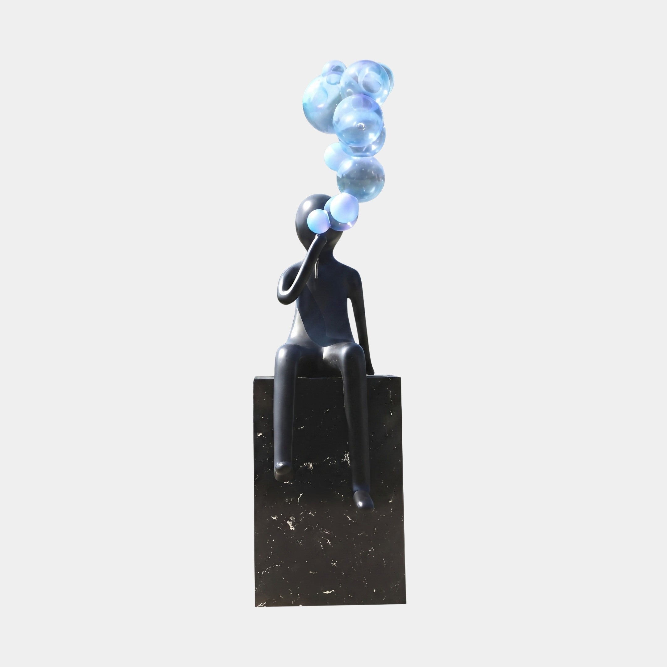 Ashcote Black & White Figure Sculpture - 180cm