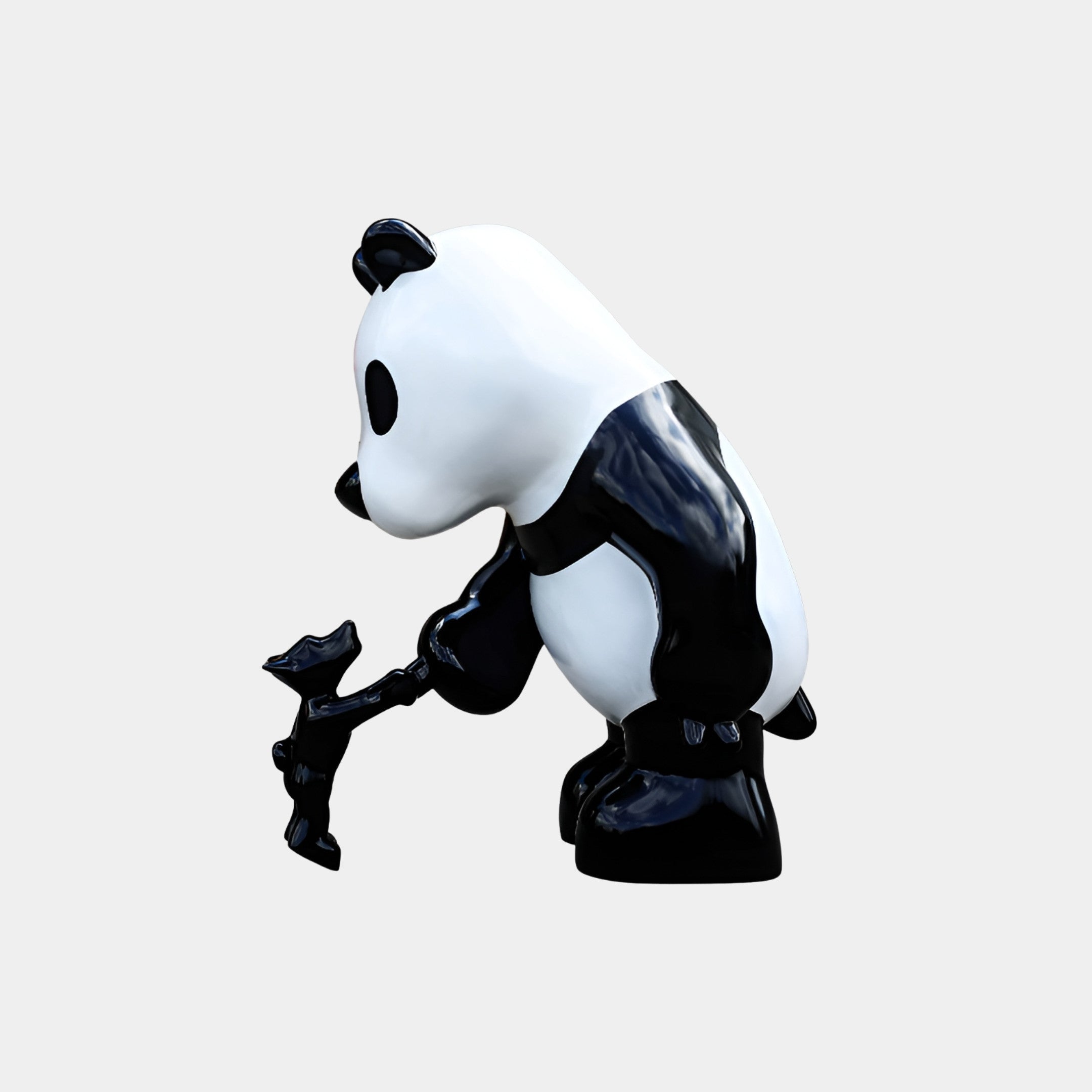 Brookcombe Black & White Panda Sculpture - 170cm