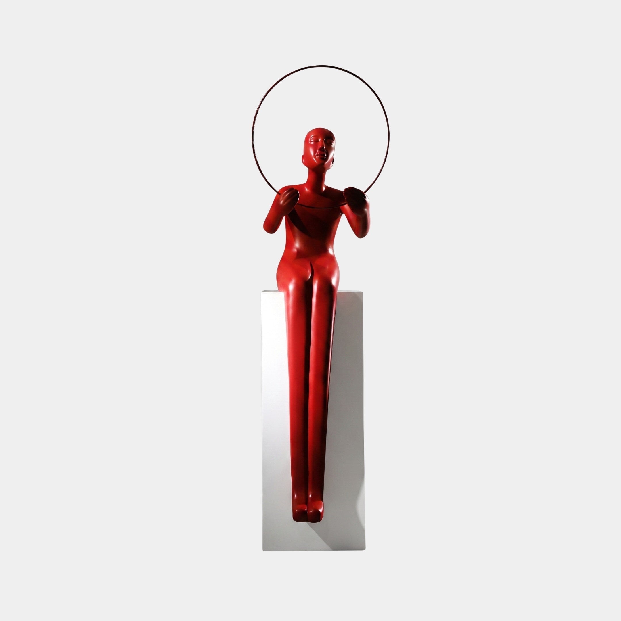 Brookbeck Red Figure Sculpture - 120cm