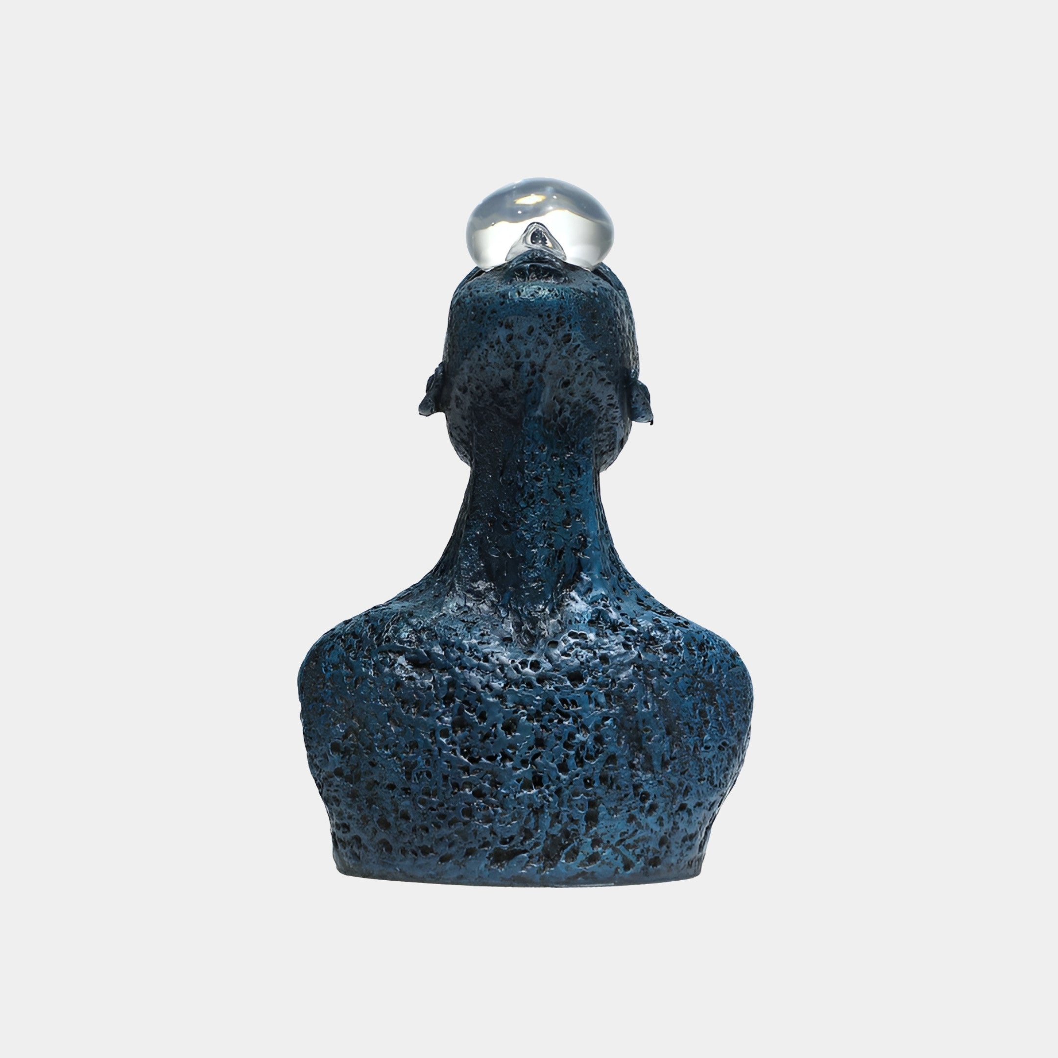 Burnley Blue Bust Sculpture - 40cm