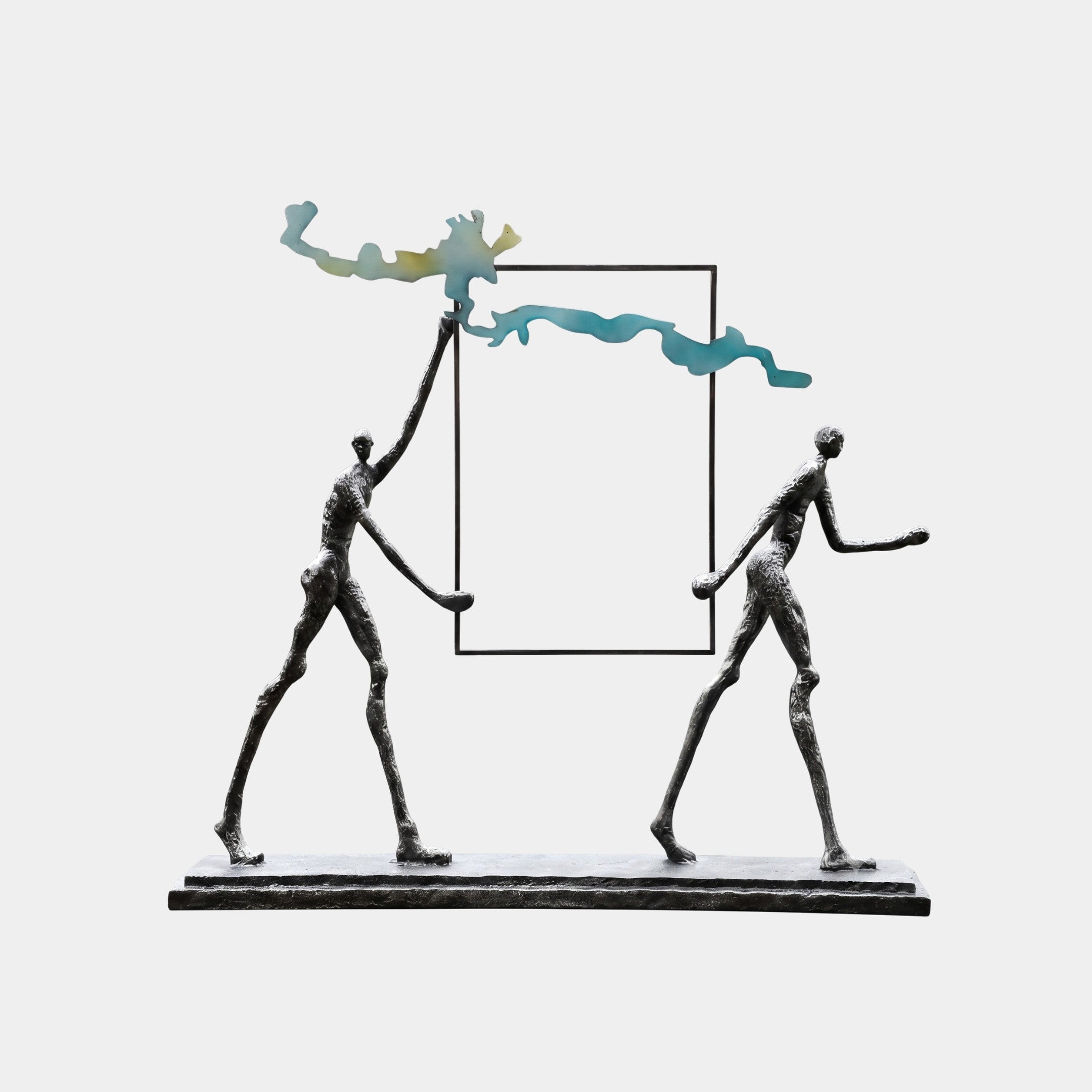 Caldcombe Black Figures Sculpture - 210cm