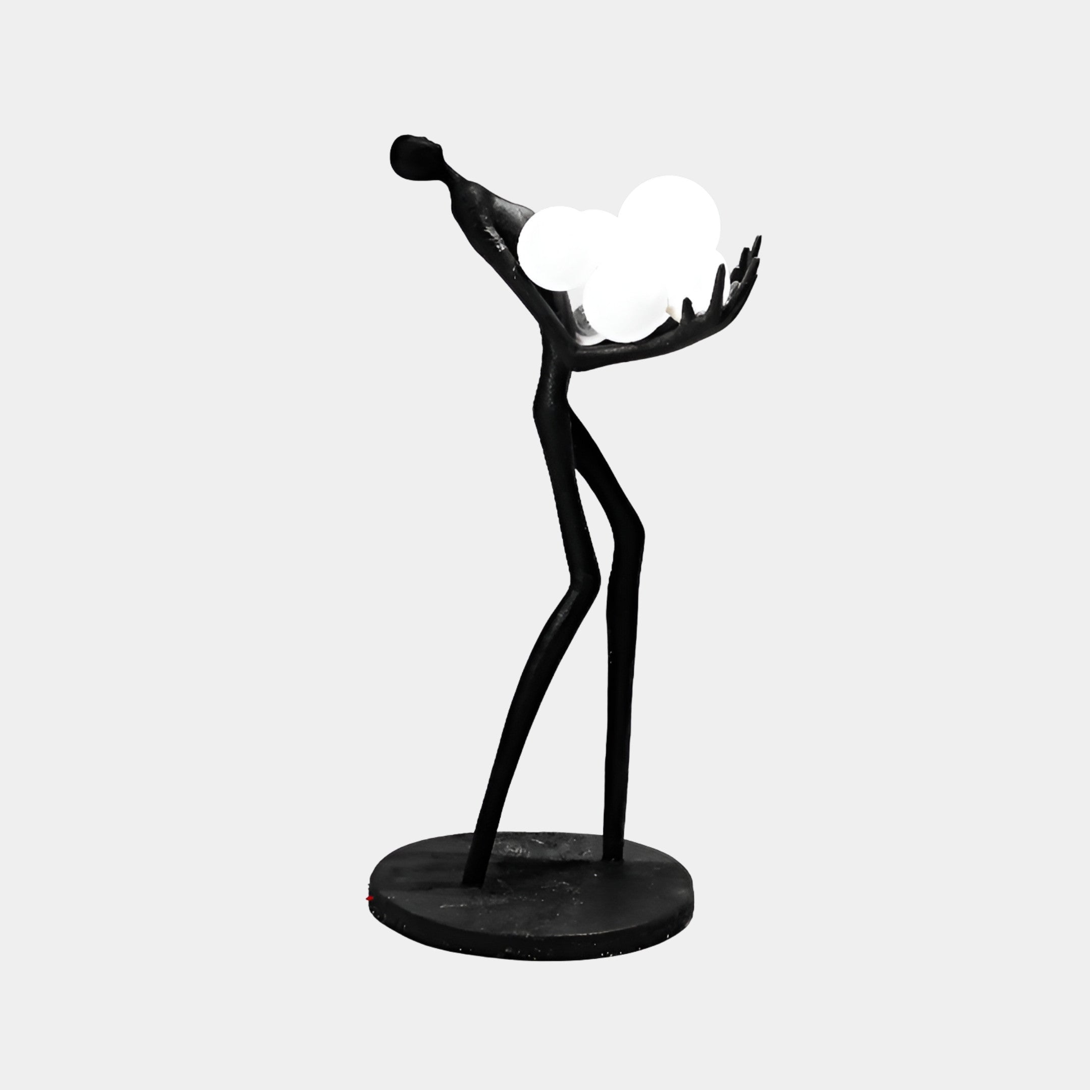 Caldford Black & Gold Figure Sculpture - 186cm