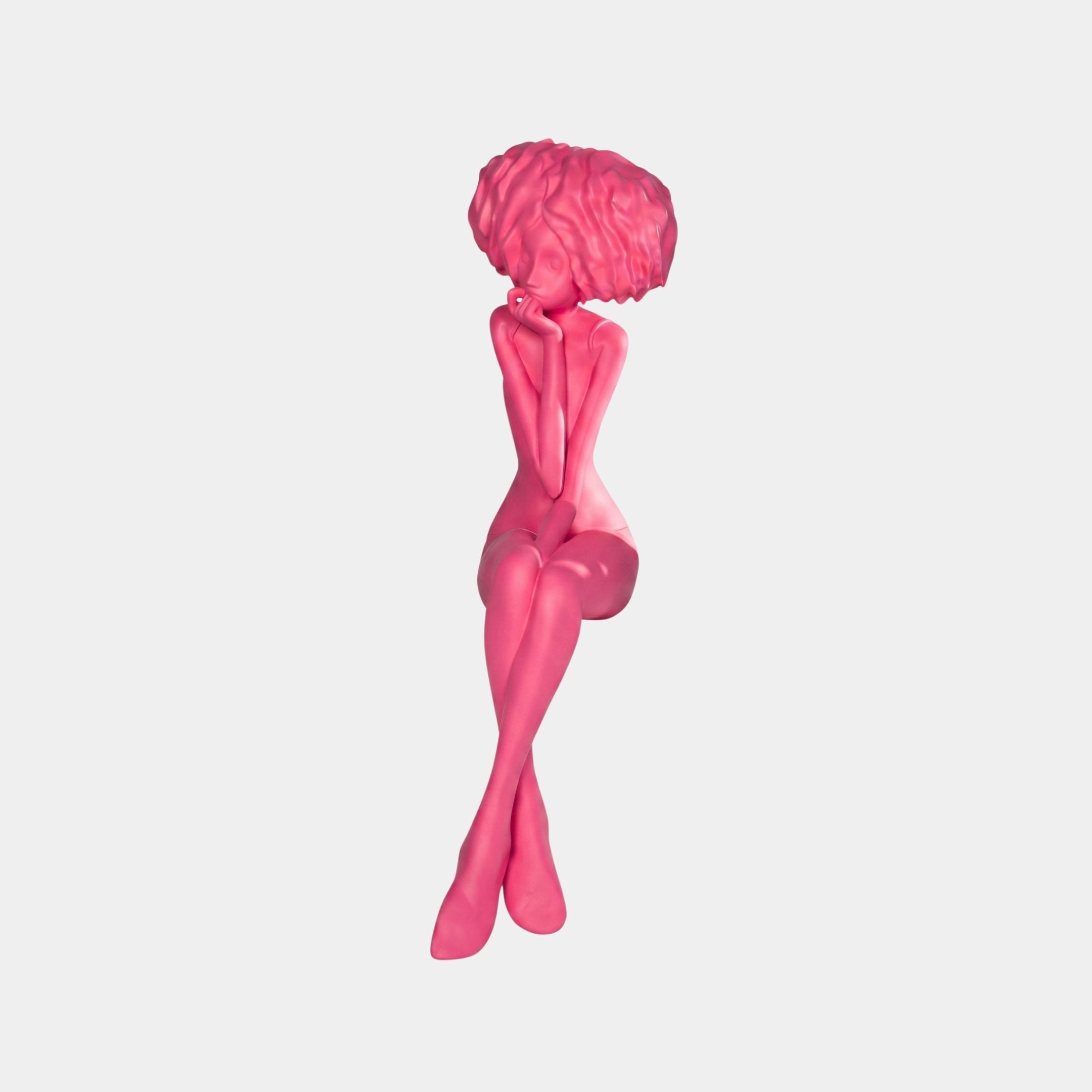 Calddon Pink Figure Sculpture - 145cm