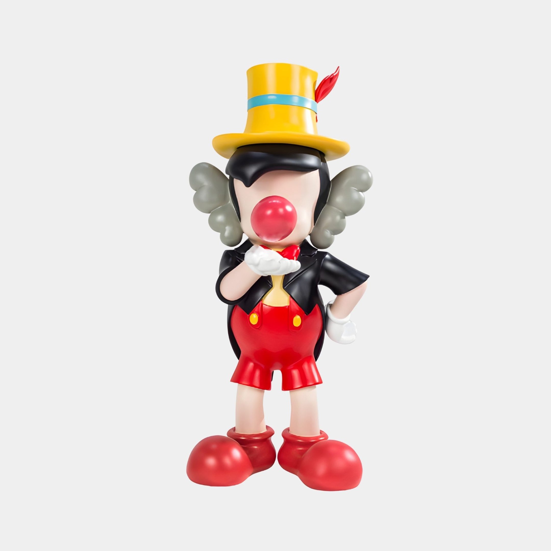 Caldwold Red Clown Sculpture - 75cm