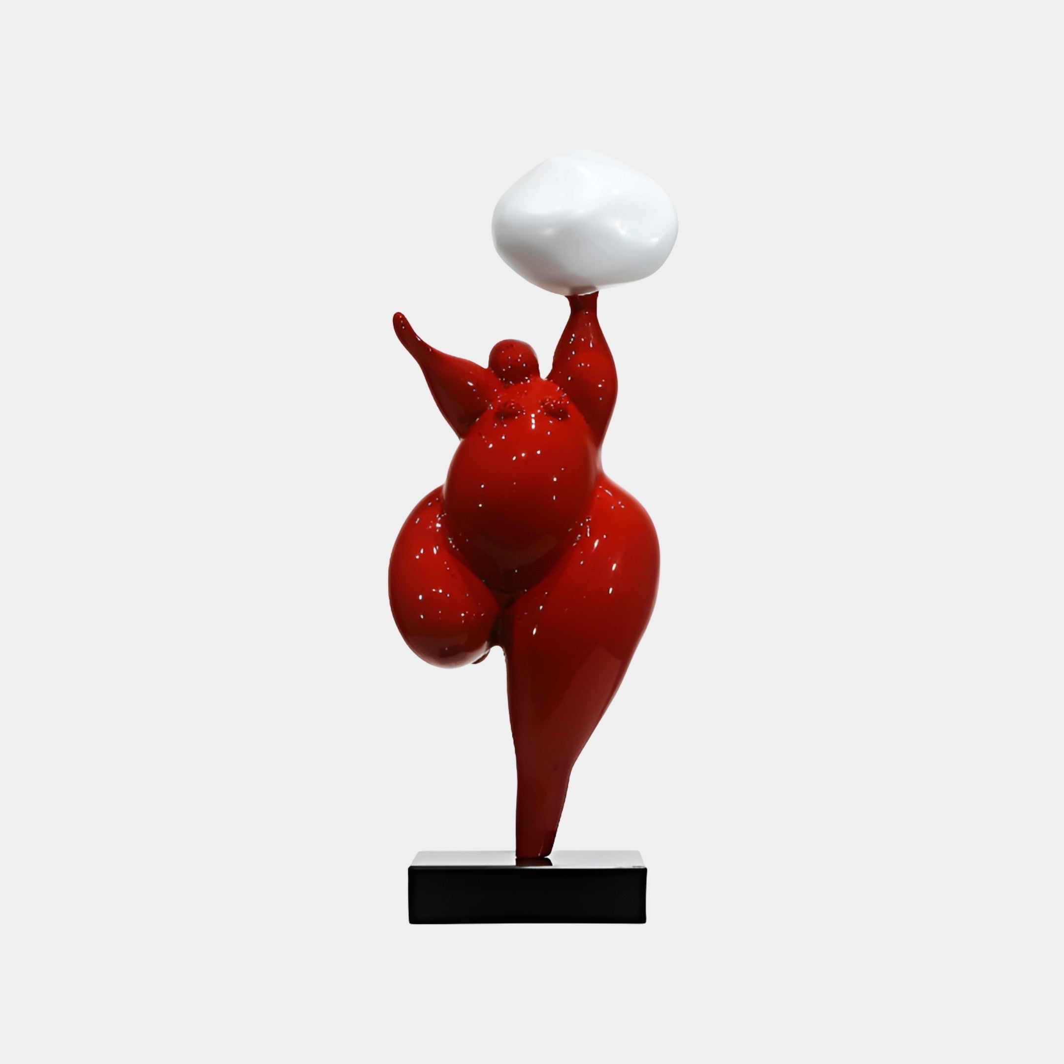 Cranthorpe Red Figure Sculpture - 81cm