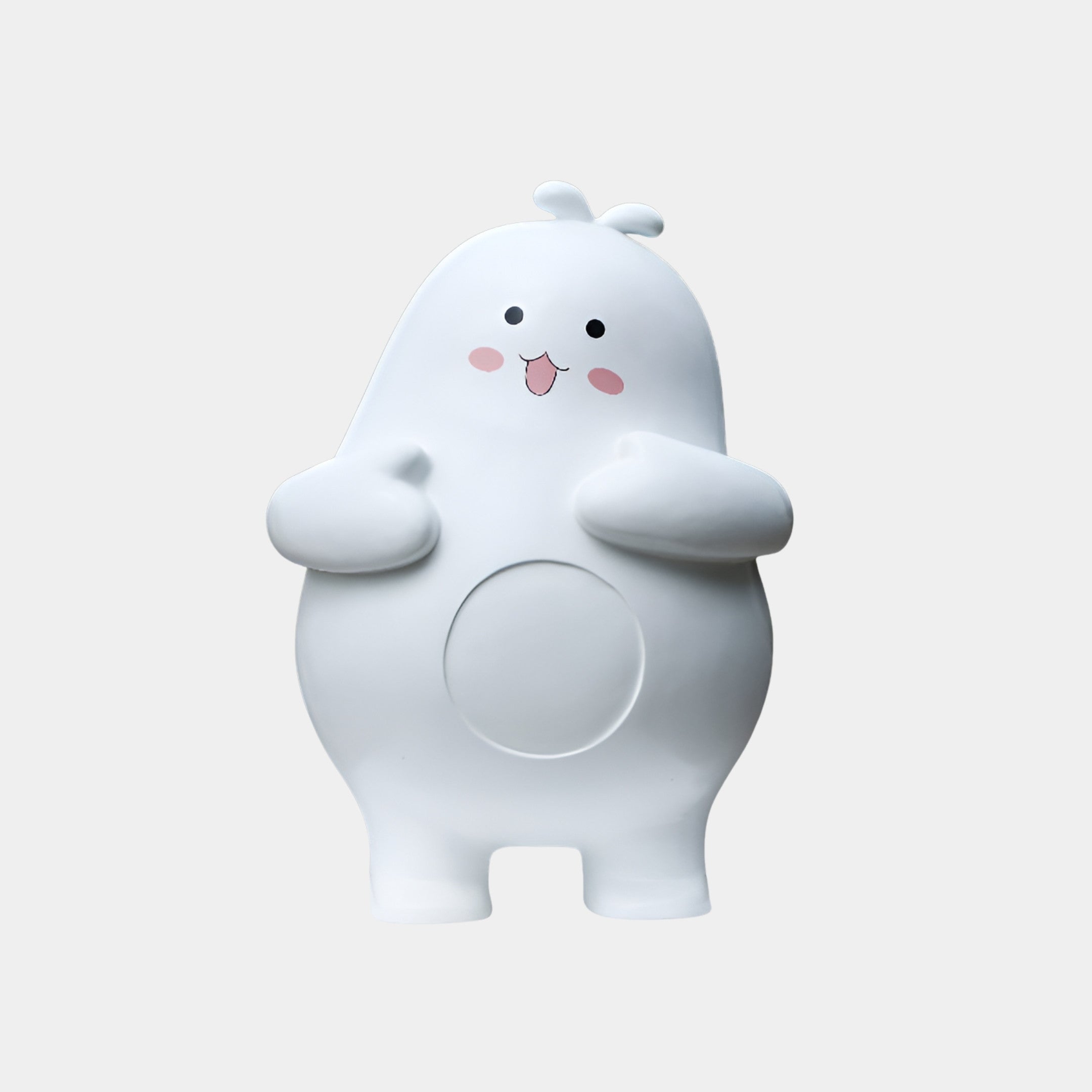 Crancombe White Blob Animal Sculpture - 135cm