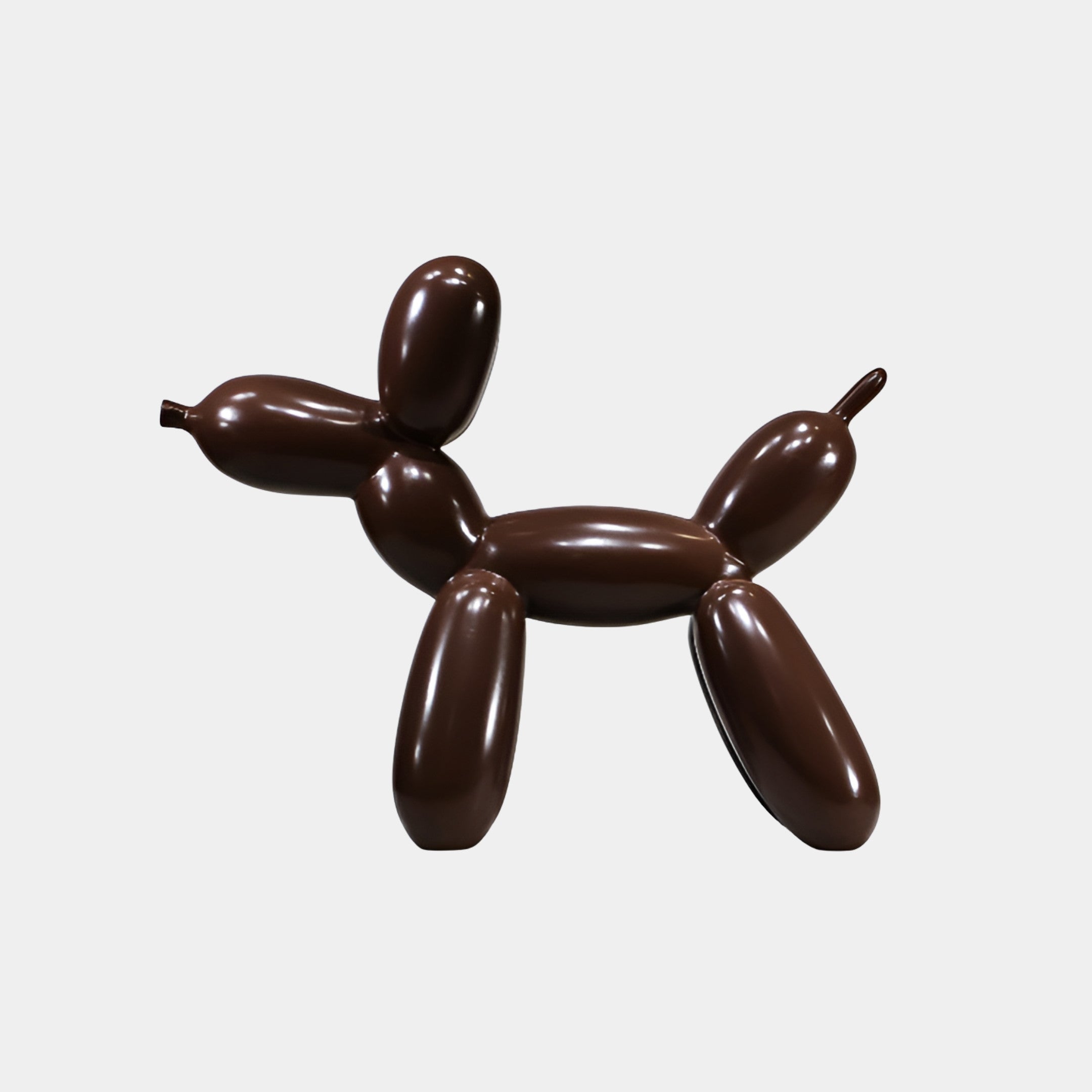 Cranford Brown Balloon Dog Sculpture - 71cm