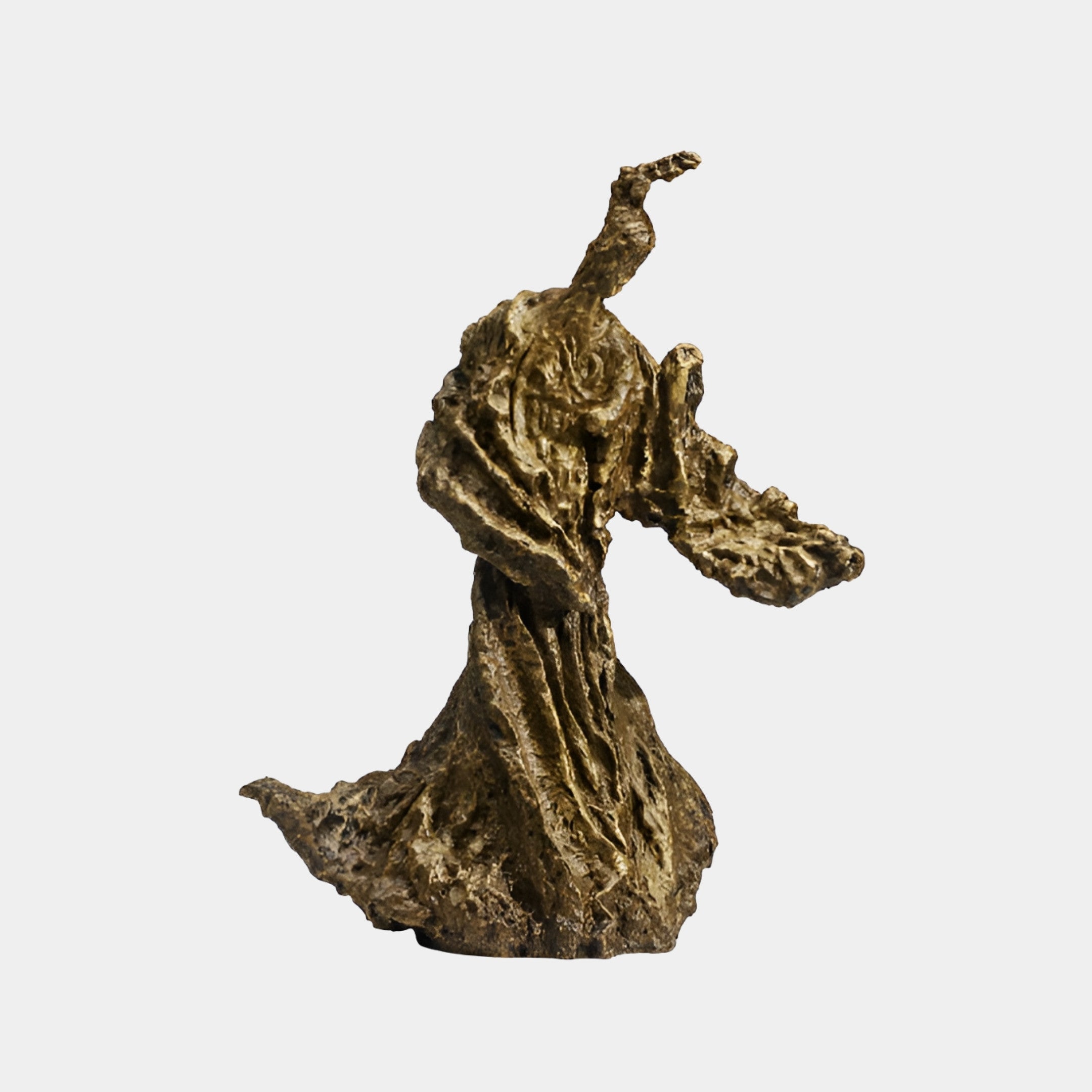 Cranwold Bronze & Gold Figure Sculpture - 51cm