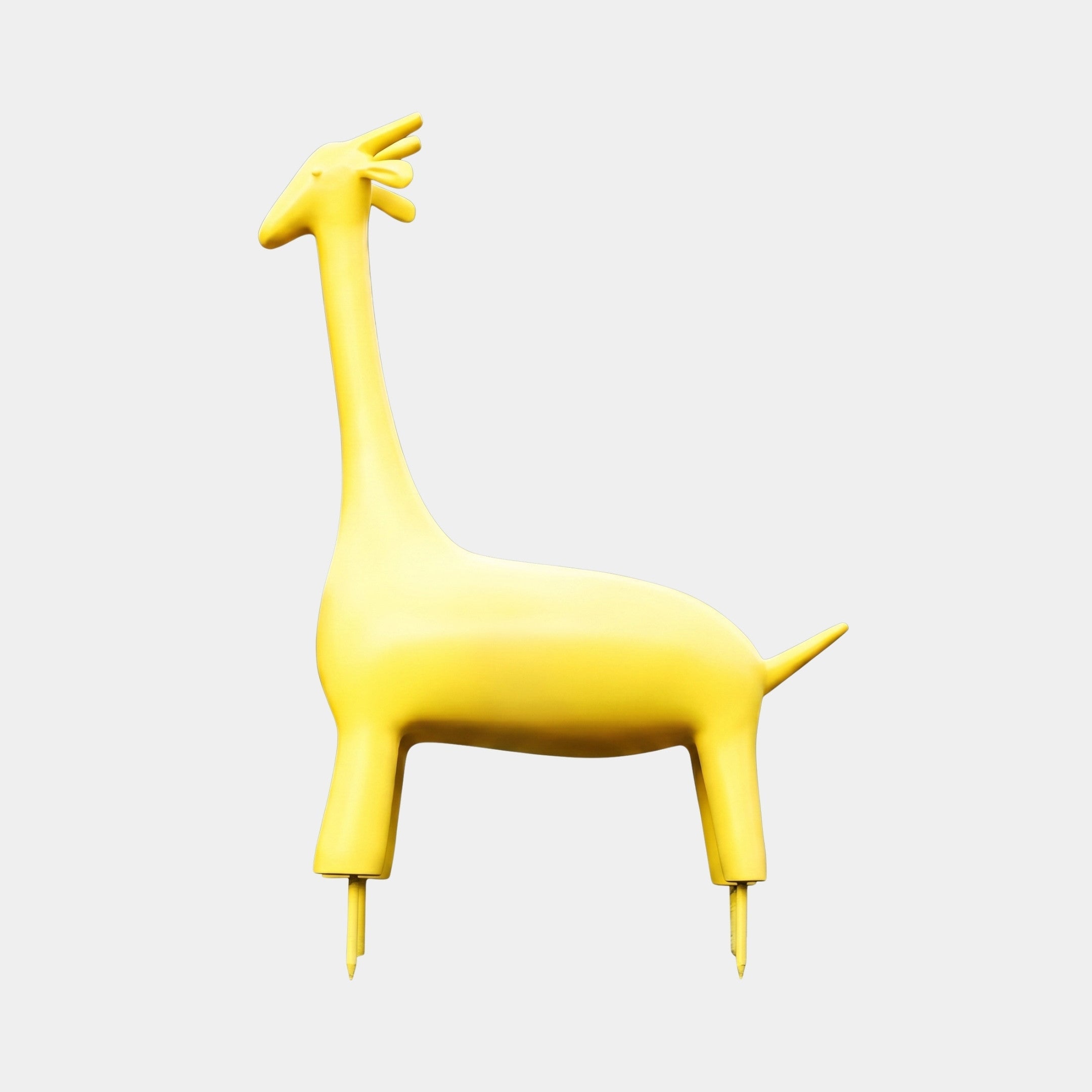 Cranbeck Yellow Giraffe Sculpture - 121cm