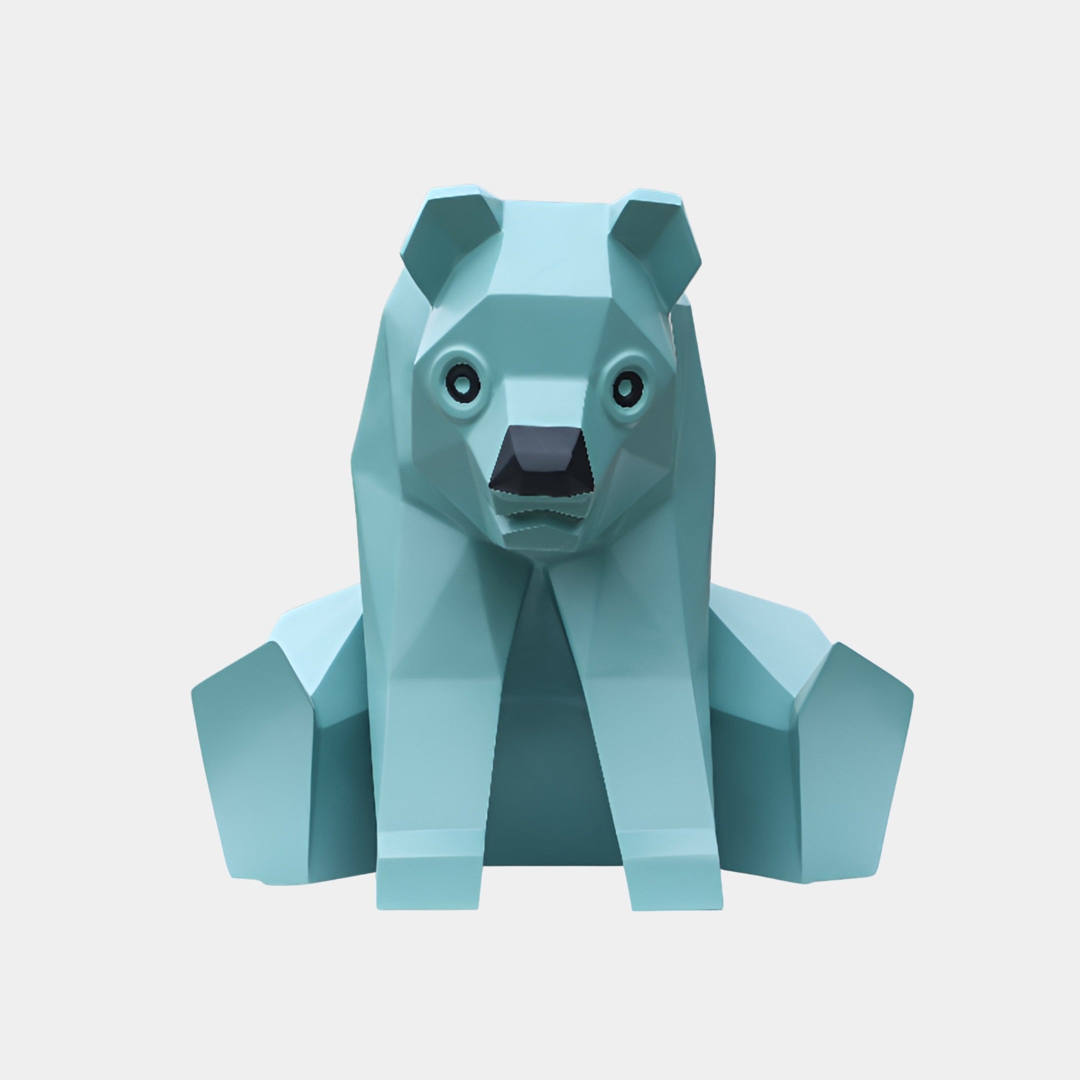 Dunby Blue Polar Bear Sculpture - 107cm
