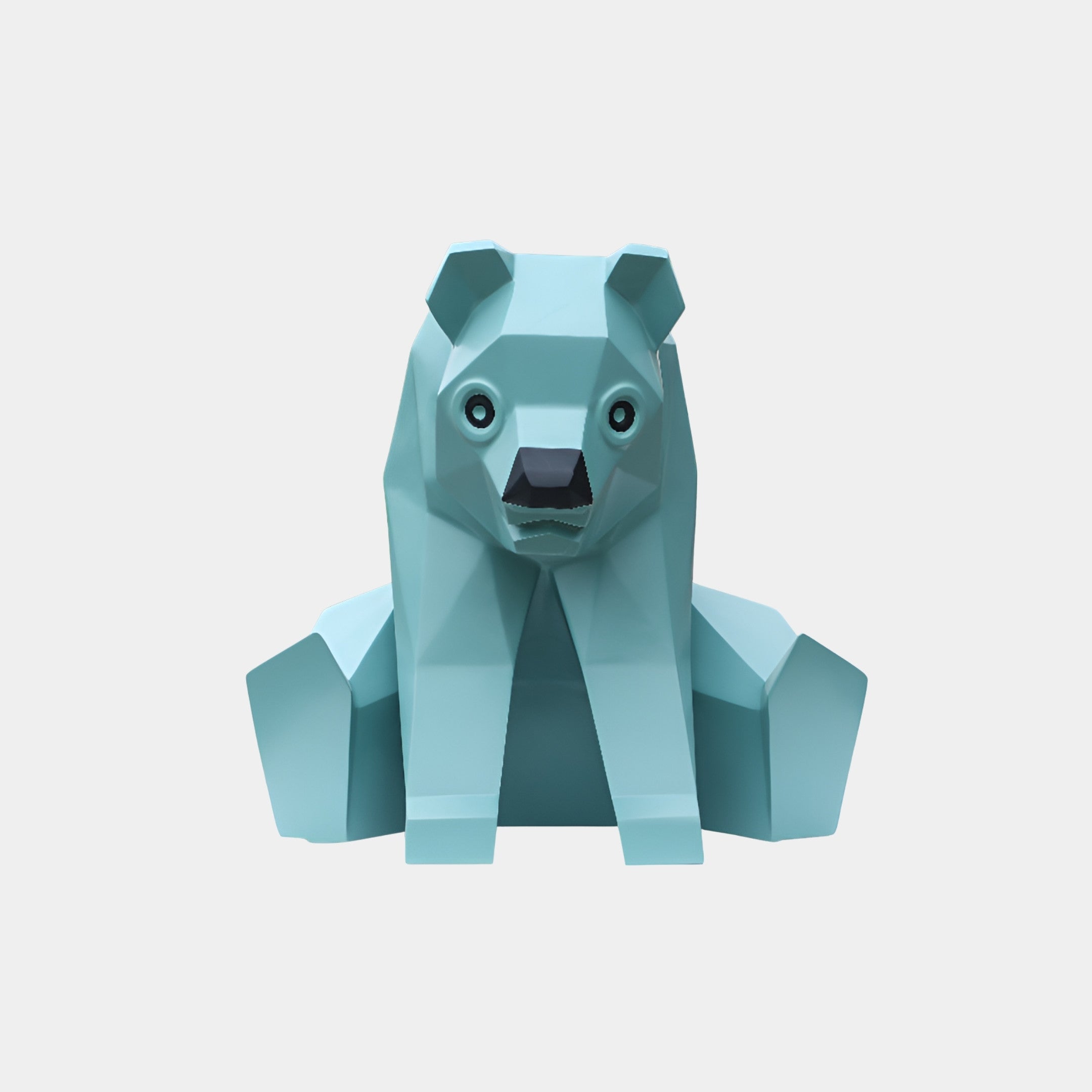 Dunthorpe Blue Polar Bears Sculpture - 70–83cm