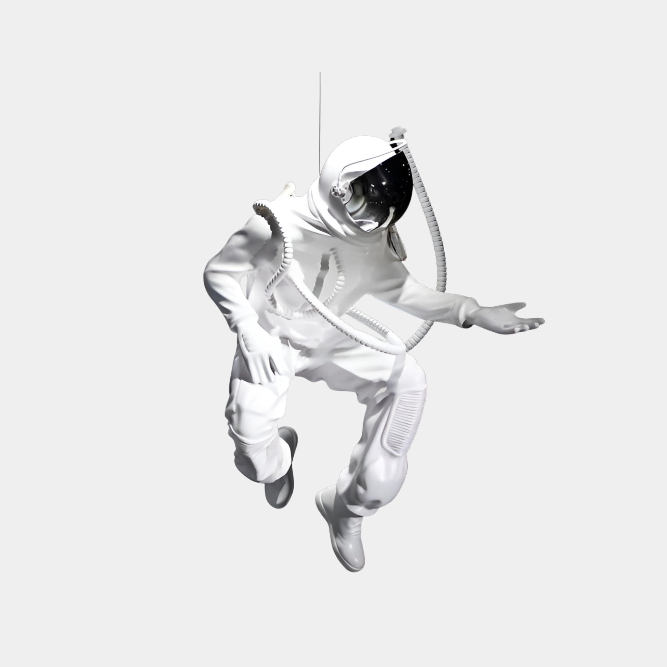Eldham Silver Astronaut Sculpture - 120cm