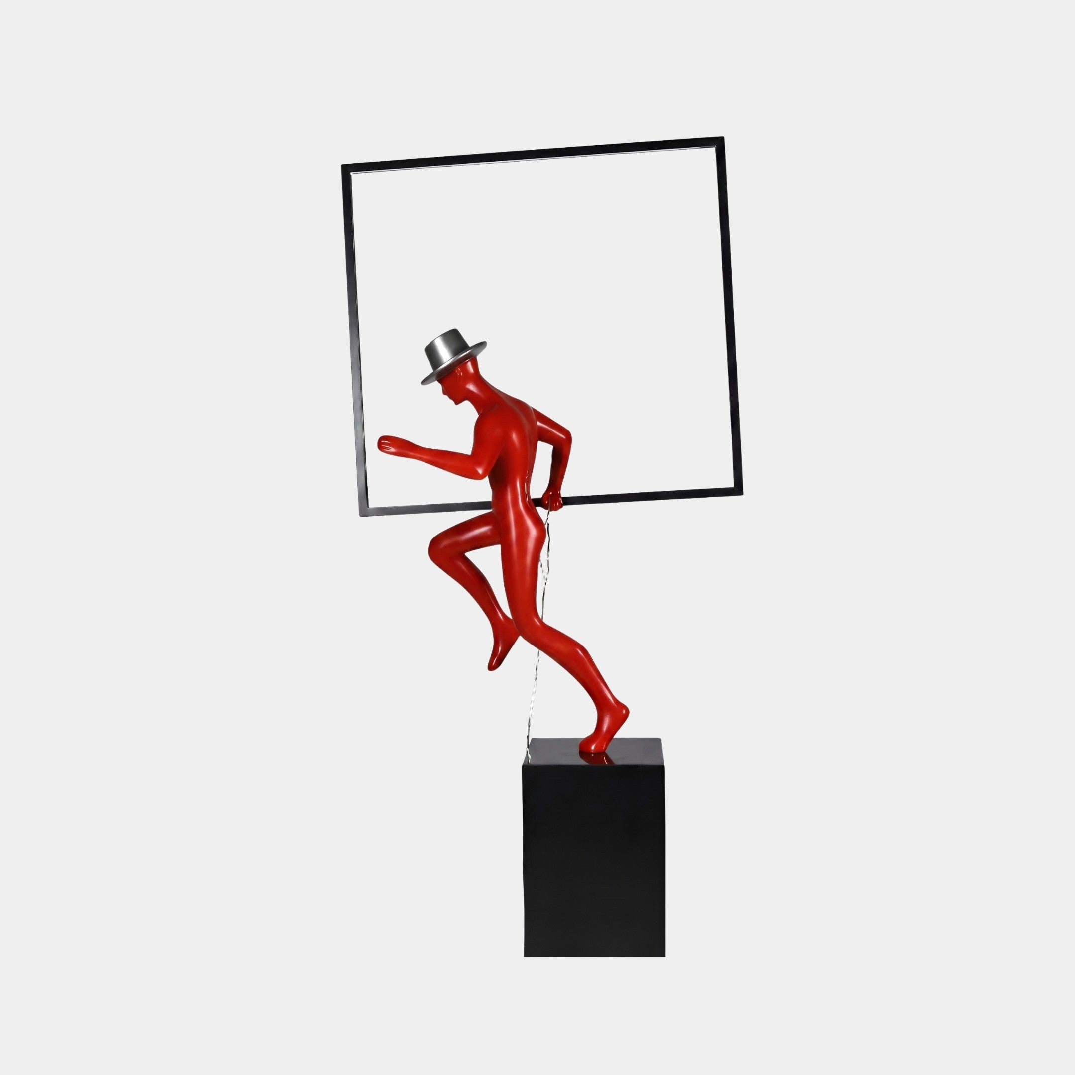 Eldcombe Red Figure Sculpture - 88–135cm