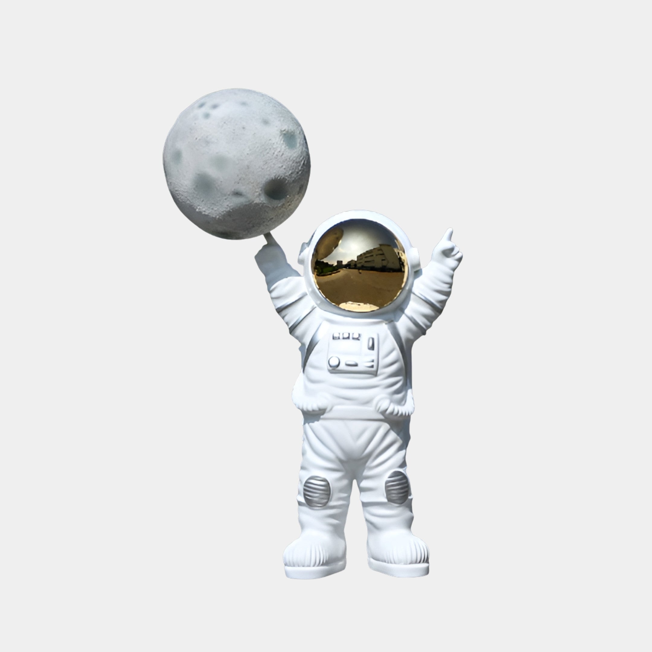 Eldmere White Astronaut Sculpture - 130cm